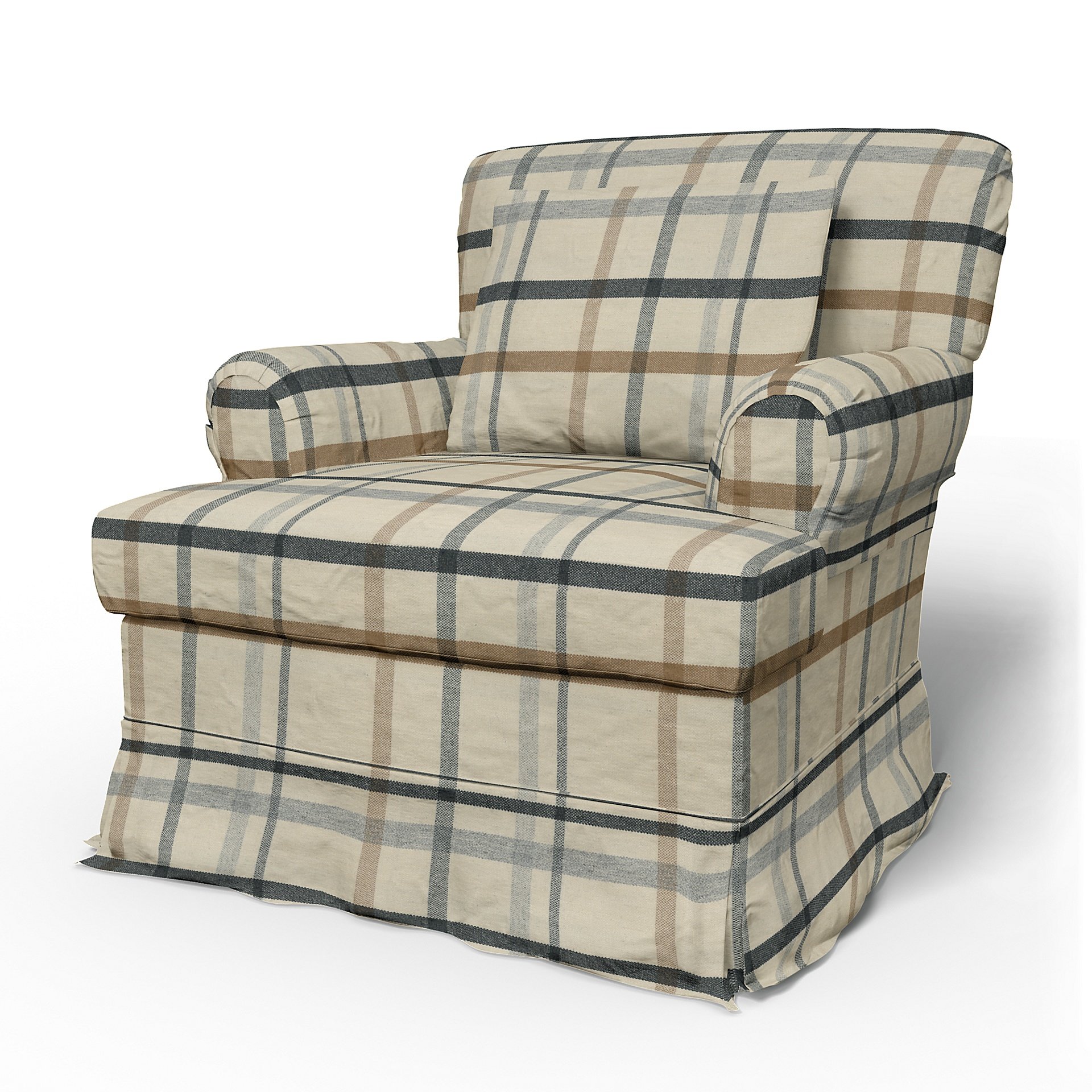 IKEA - Stockholm Armchair Cover (1994-2000), Fawn Brown, Wool - Bemz