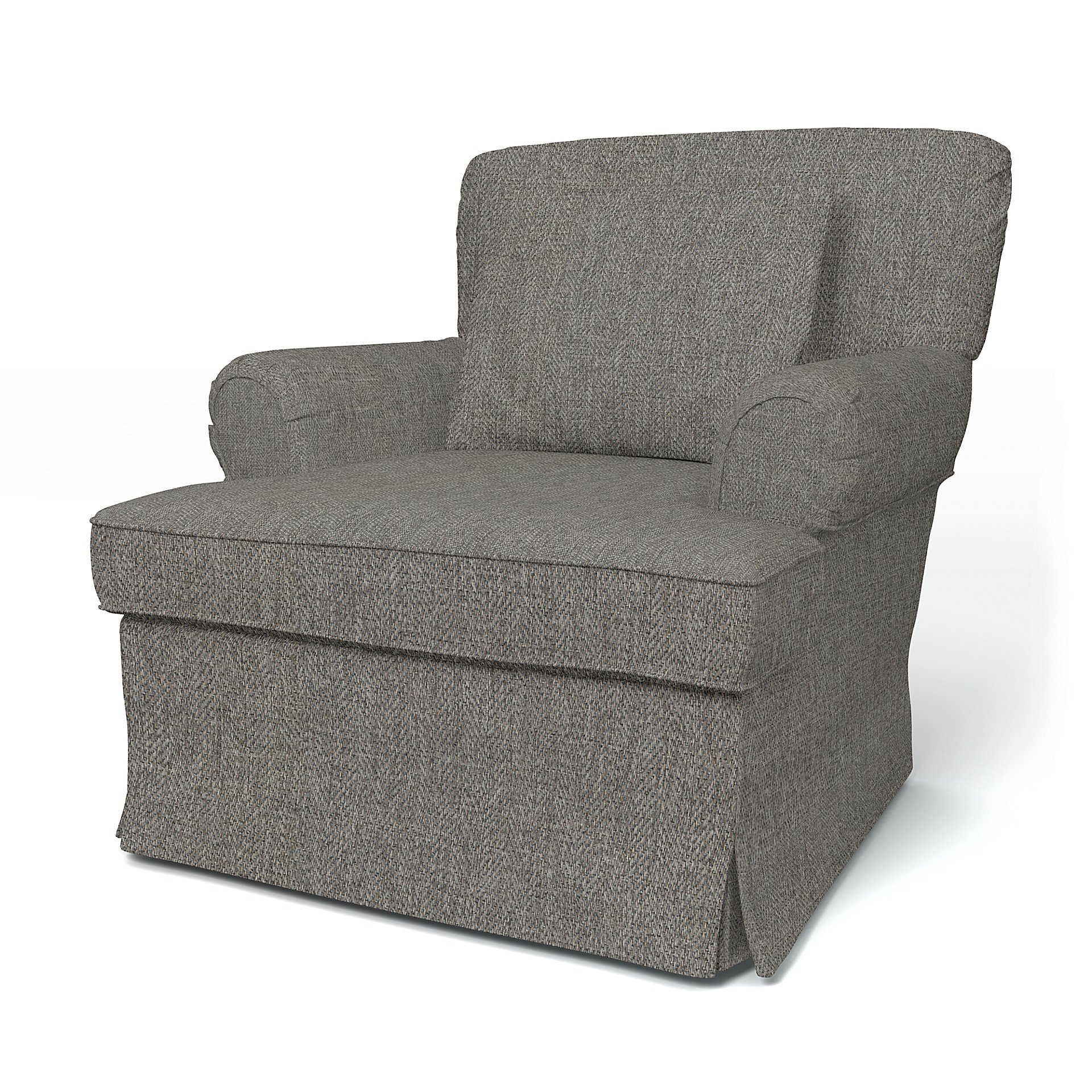 IKEA - Stockholm Armchair Cover (1994-2000) Standard, Taupe, Boucle & Texture - Bemz