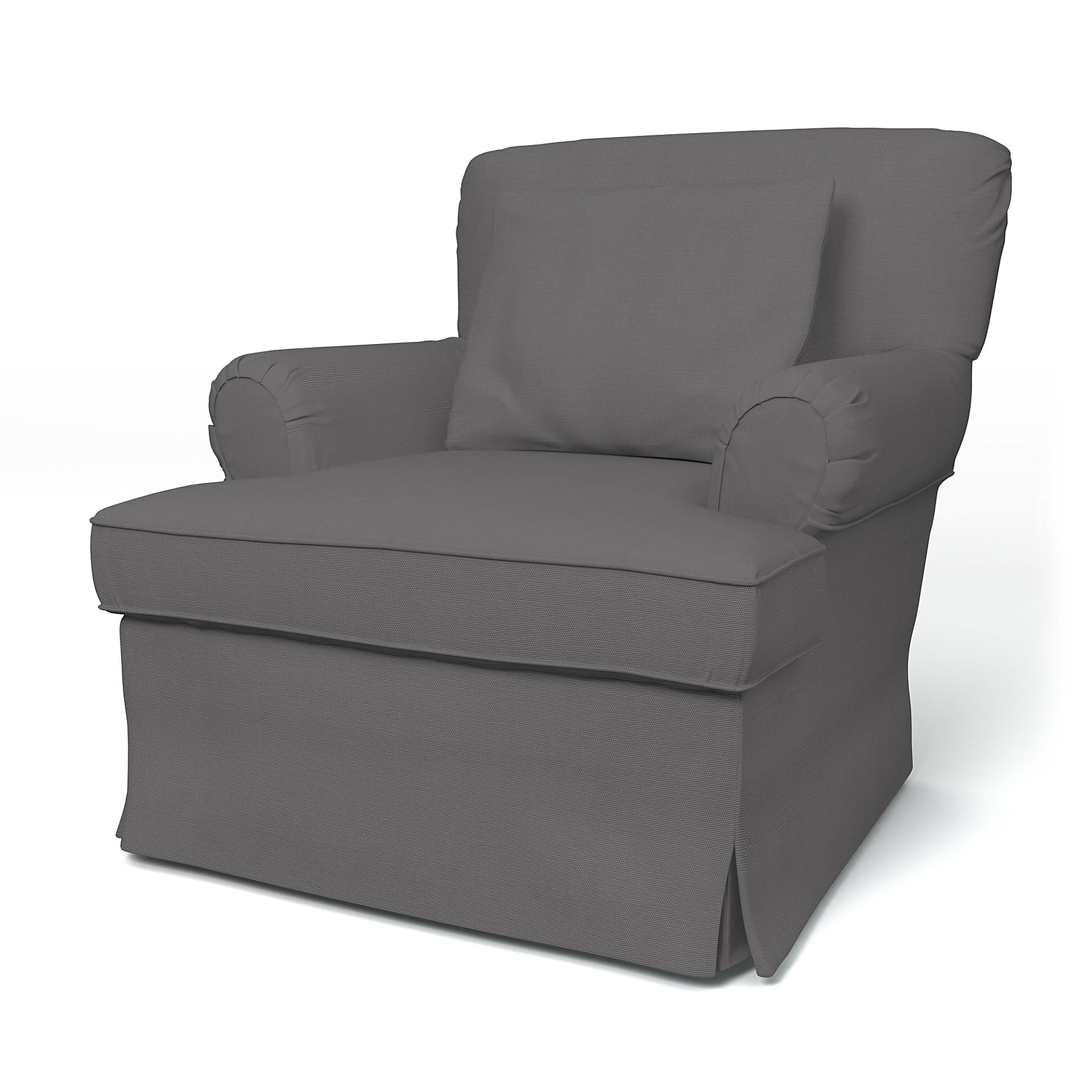 IKEA - Stockholm Armchair Cover (1994-2000) Standard, Smoked Pearl, Cotton - Bemz