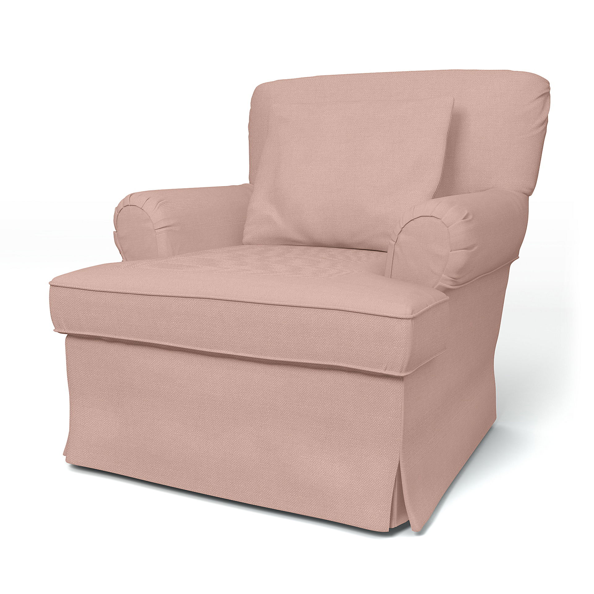 IKEA - Stockholm Armchair Cover (1994-2000) Standard, Blush, Linen - Bemz
