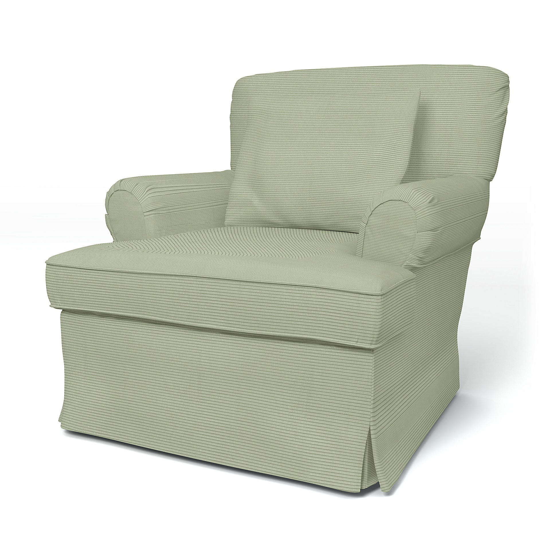 IKEA - Stockholm Armchair Cover (1994-2000) Small, Seagrass, Corduroy - Bemz