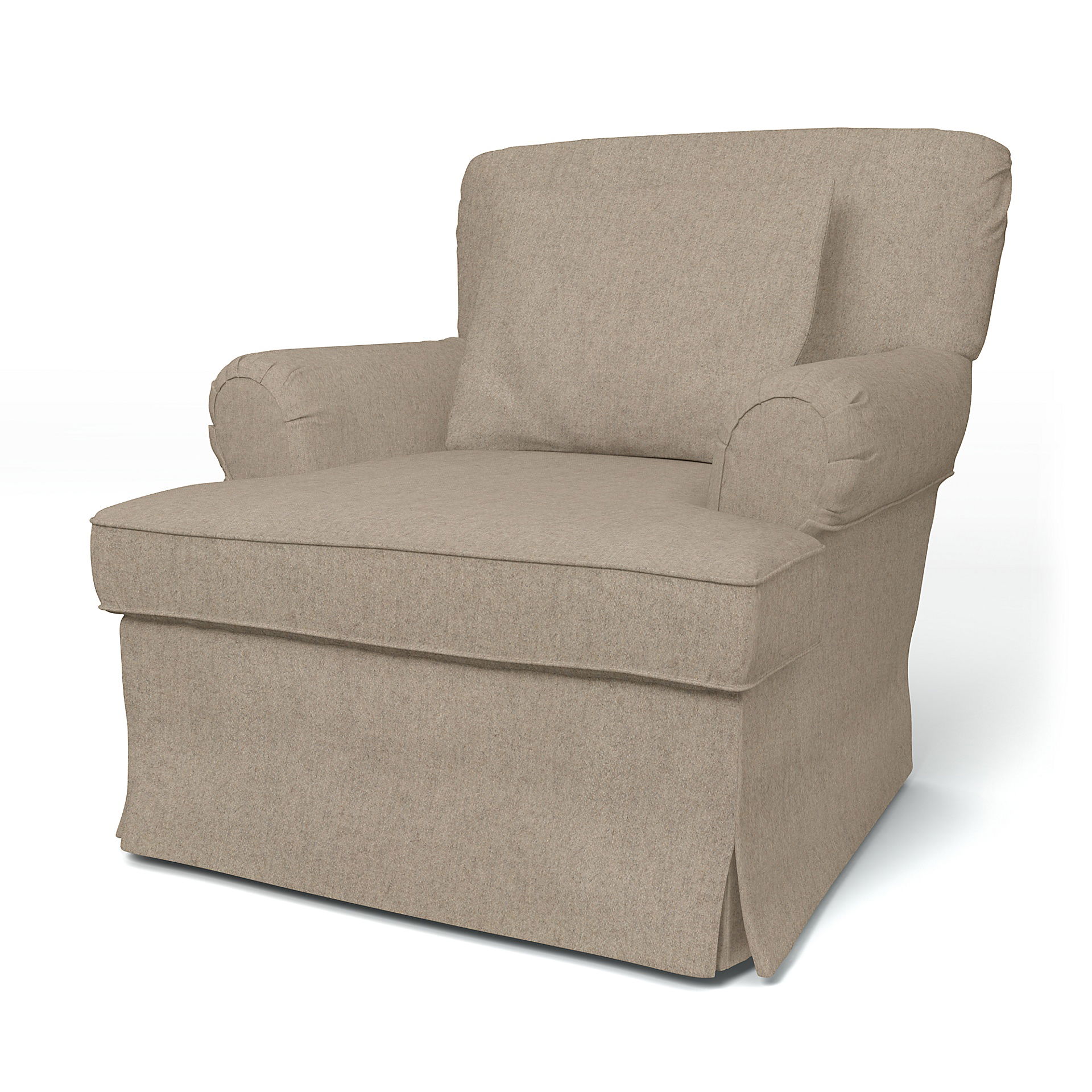 IKEA - Stockholm Armchair Cover (1994-2000) Small, Birch, Wool - Bemz