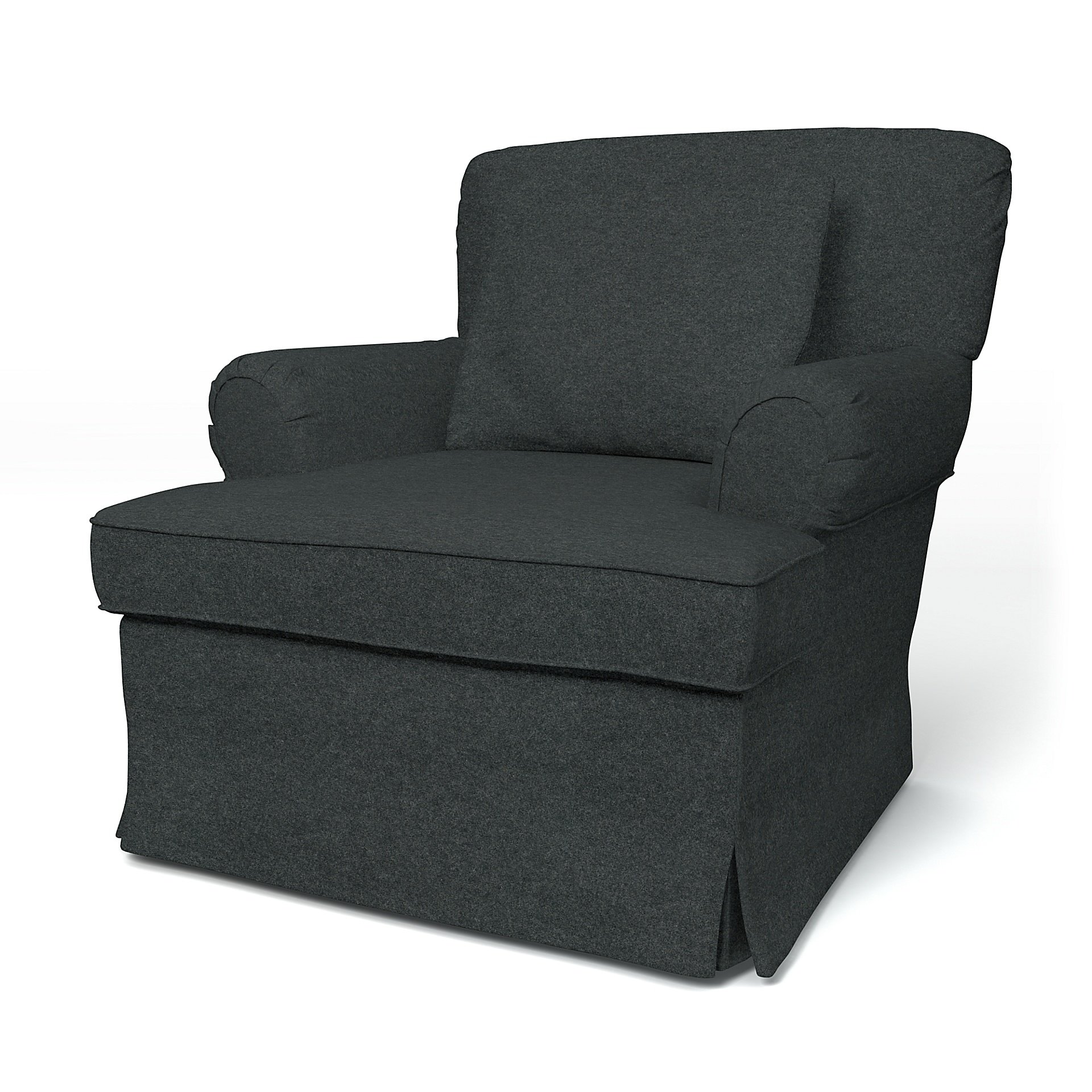 IKEA - Stockholm Armchair Cover (1994-2000) Small, Stone, Wool - Bemz