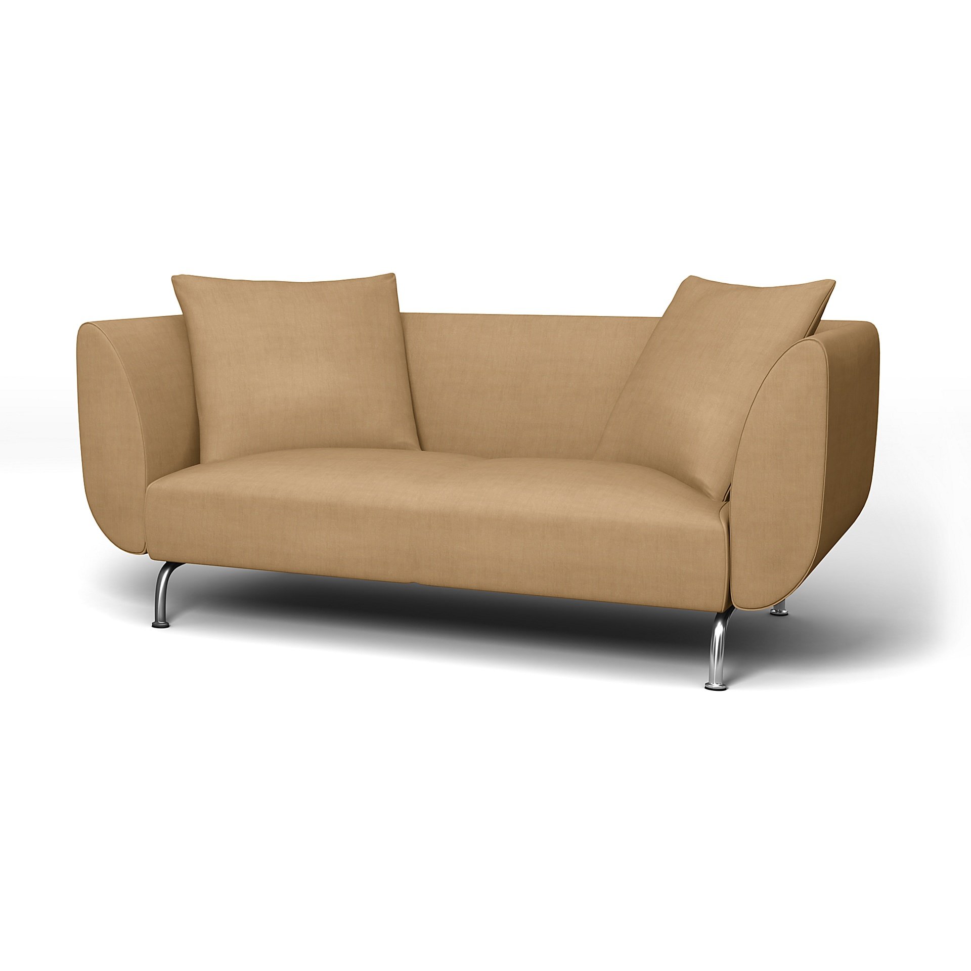 IKEA - Stromstad 2 Seater Sofa Cover, Hemp, Linen - Bemz