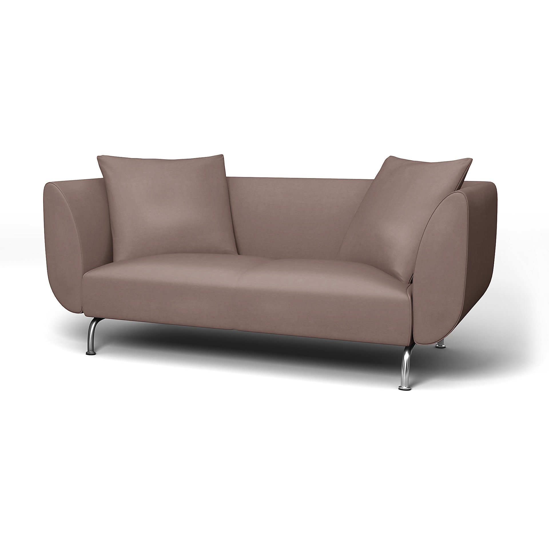 IKEA - Stromstad 2 Seater Sofa Cover, Lavender, Velvet - Bemz