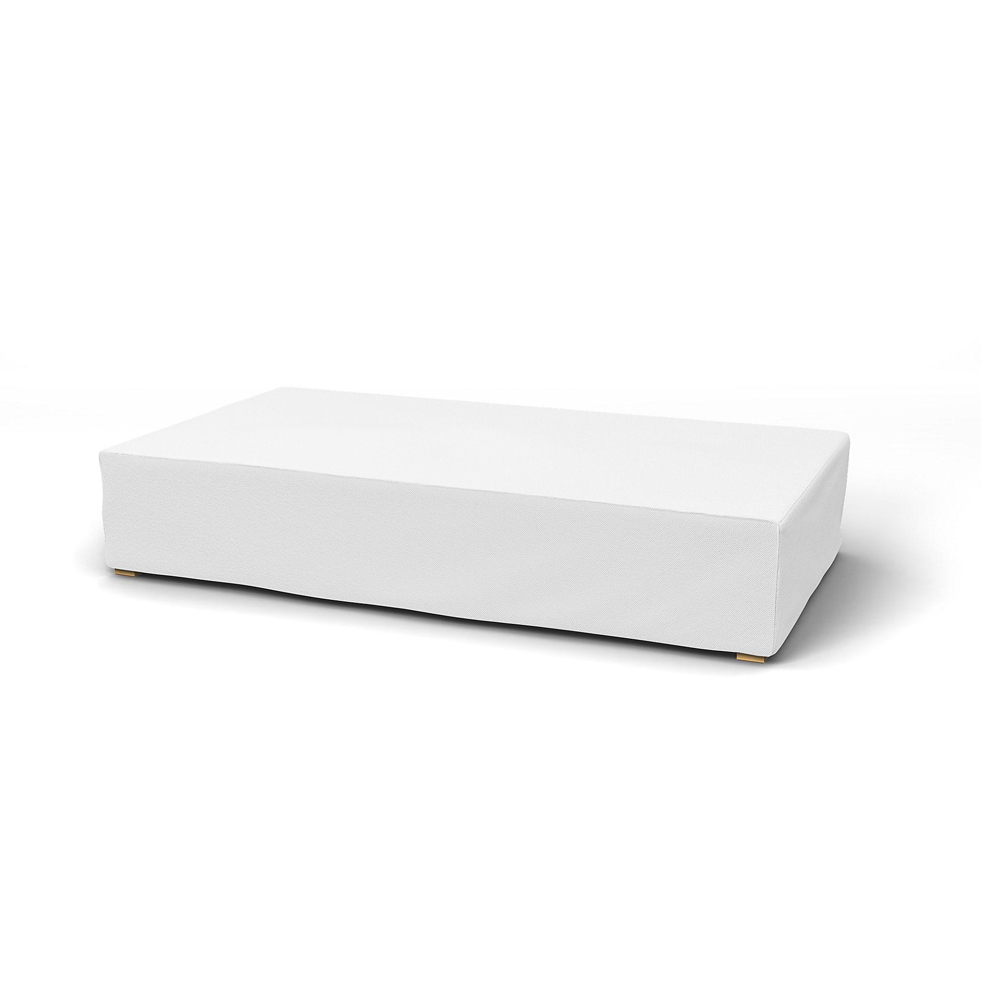 Daybed Cover, Absolute White, Linen - Bemz