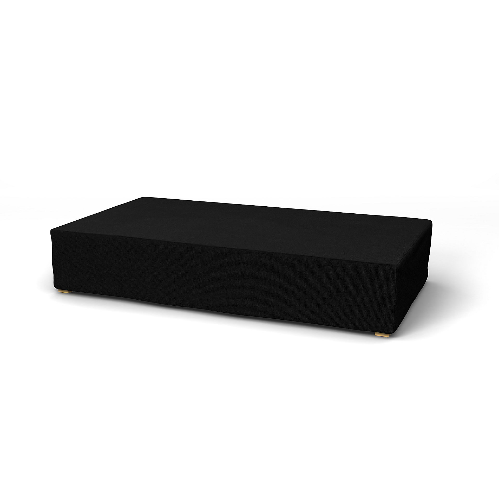 Daybed Cover, Black, Velvet - Bemz