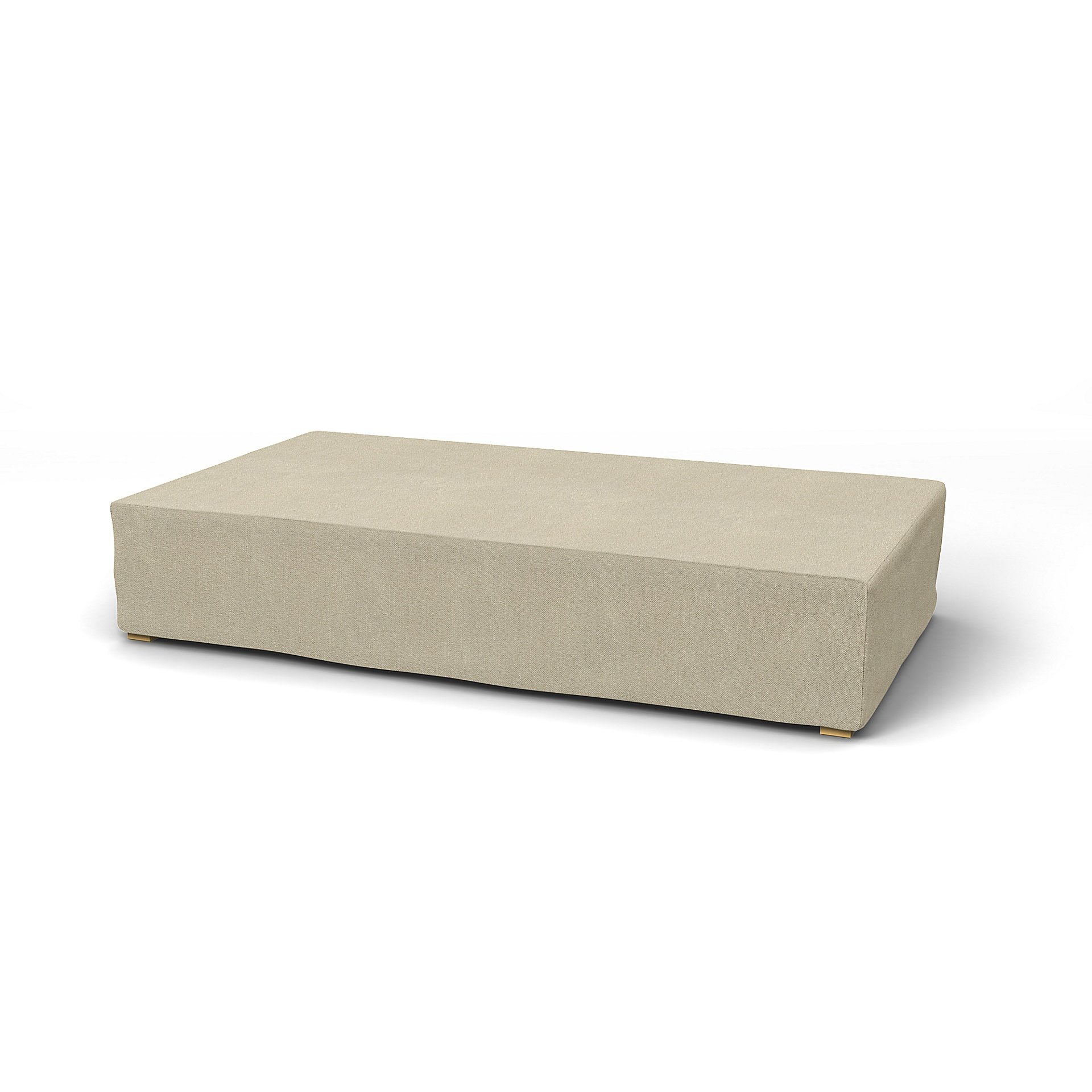 Daybed Cover, Cream, Wool-look - Bemz
