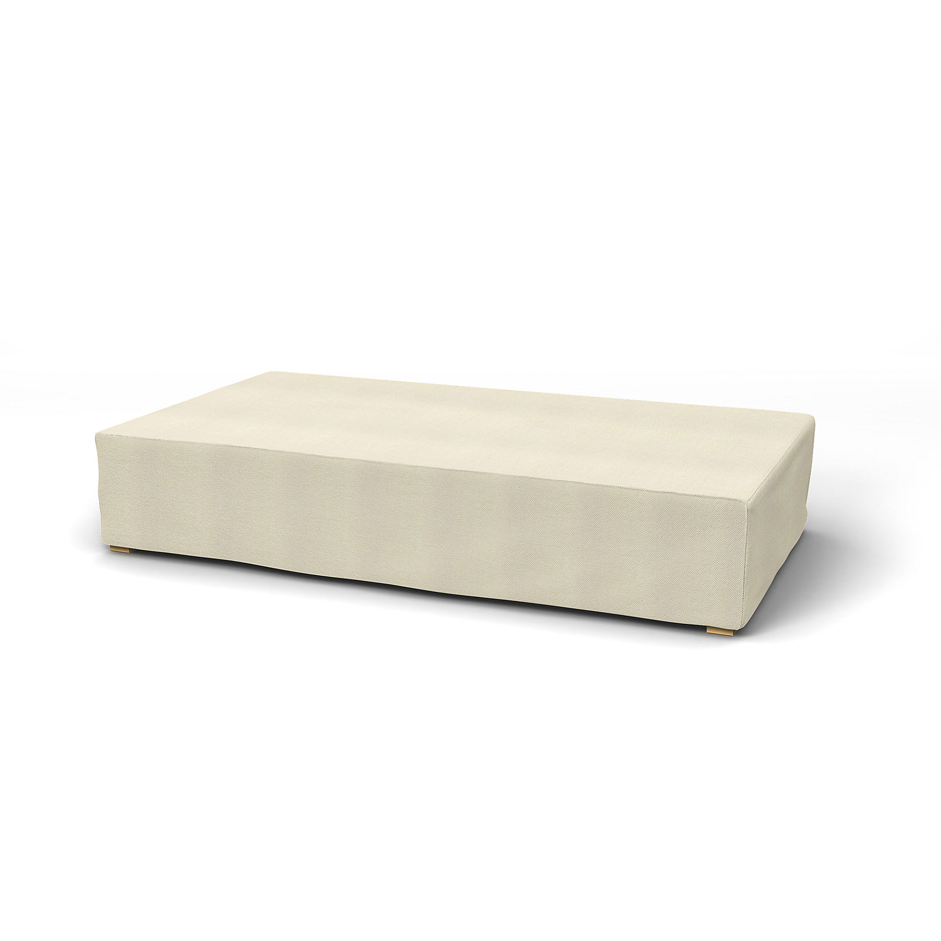 Daybed Cover, White, Linen - Bemz