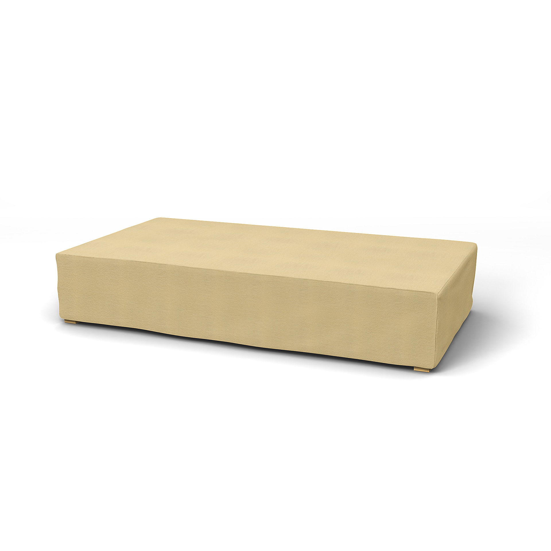 Daybed Cover, Soft Yellow, Linen - Bemz