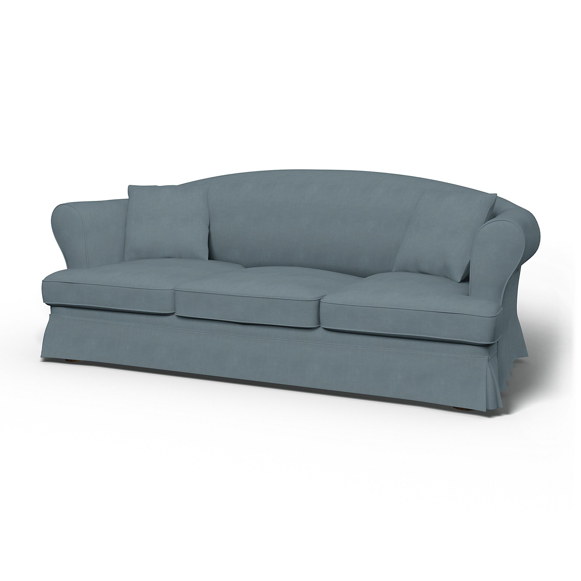 IKEA - Sundborn 3 Seater Sofa Cover, Dusk, Linen - Bemz