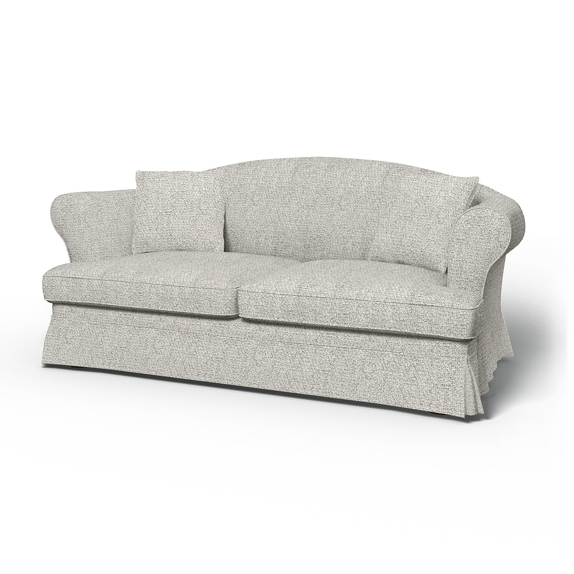 IKEA - Sundborn Sofa Bed Cover, Driftwood, Boucle & Texture - Bemz