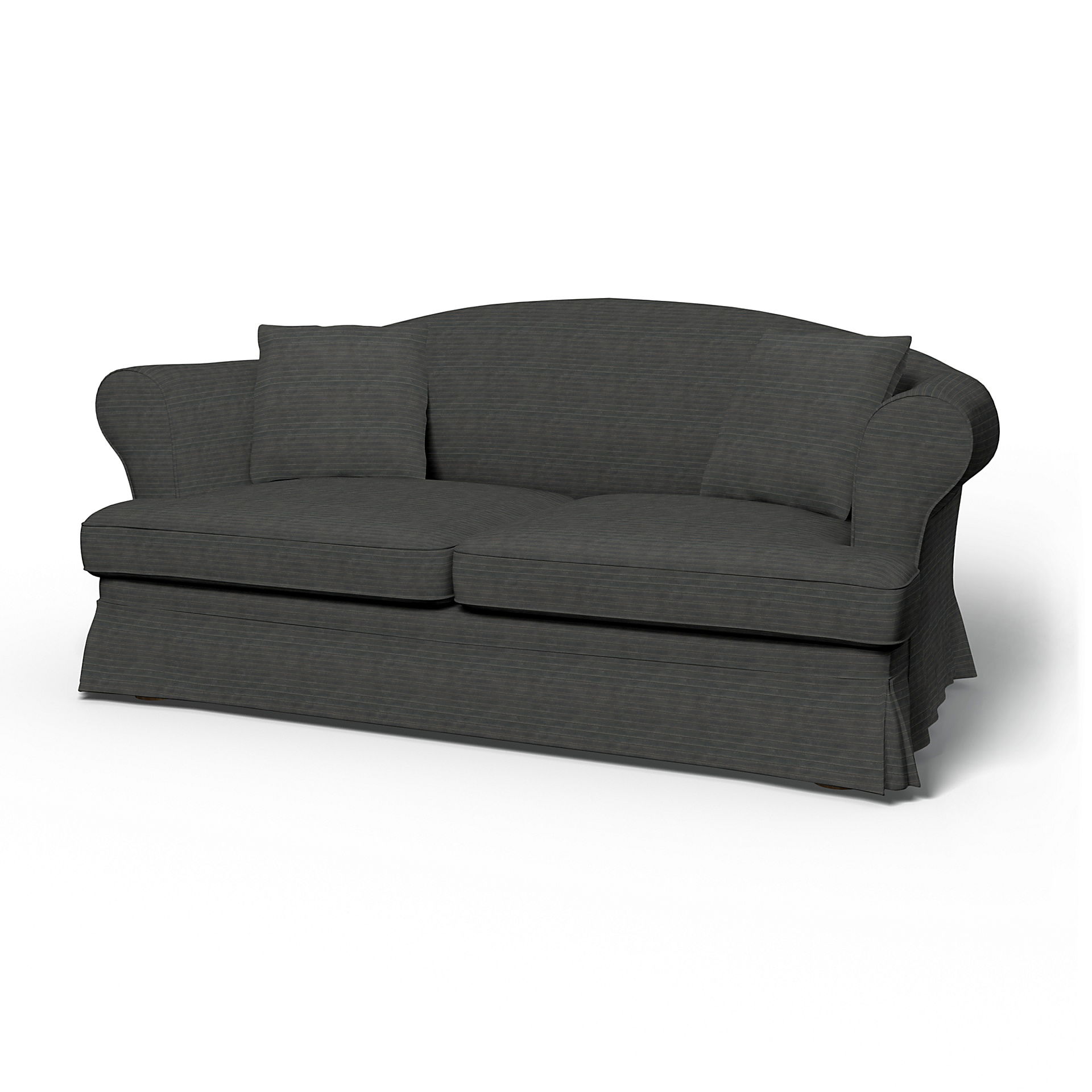 IKEA - Överdrag till Sundborn bäddsoffa, Licorice, Manchester - Bemz