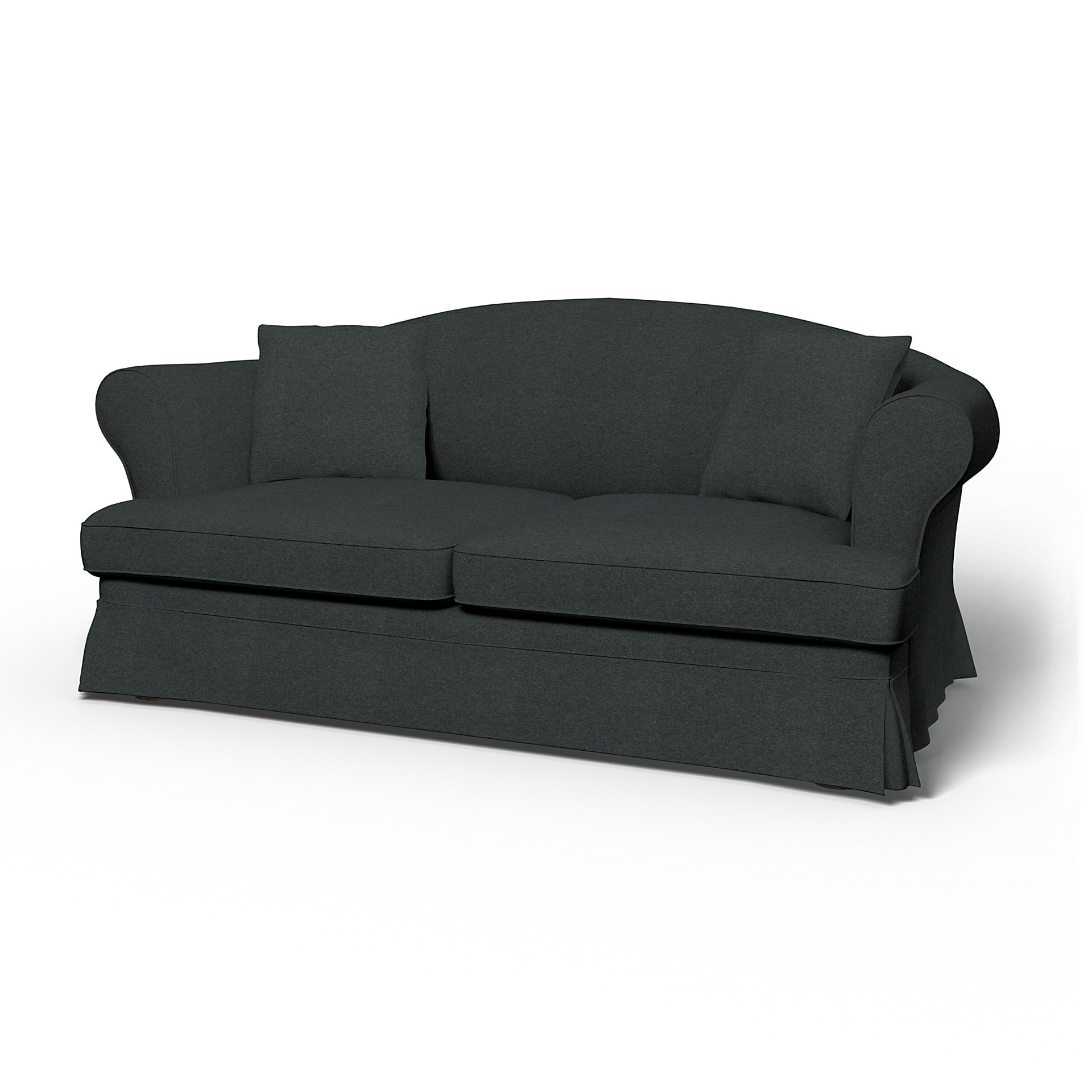 IKEA - Sundborn Sofa Bed Cover, Stone, Wool - Bemz