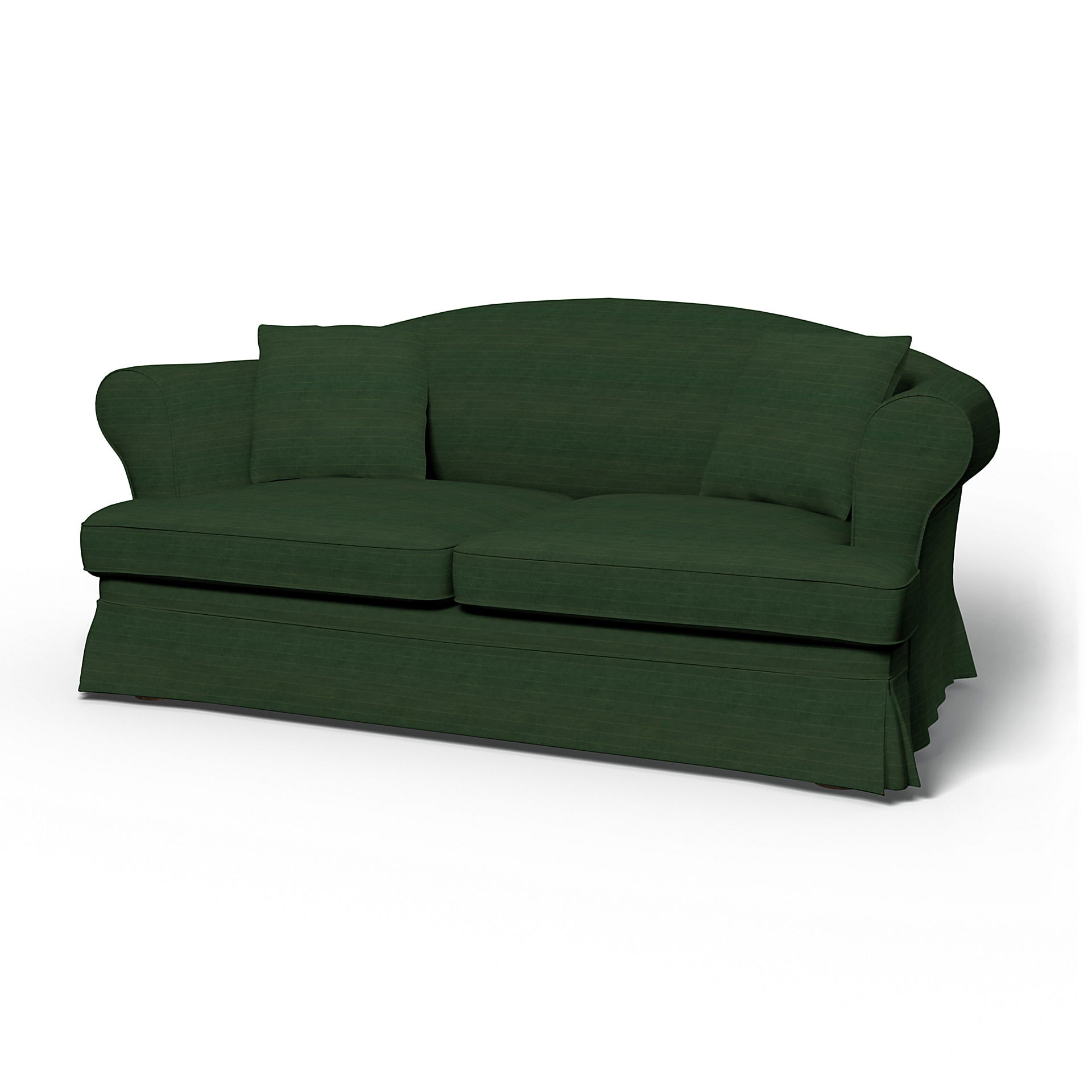IKEA - Sundborn Sofa Bed Cover, Deep Green, BEMZ NATURE'S PALETTE COLLECTION - Bemz