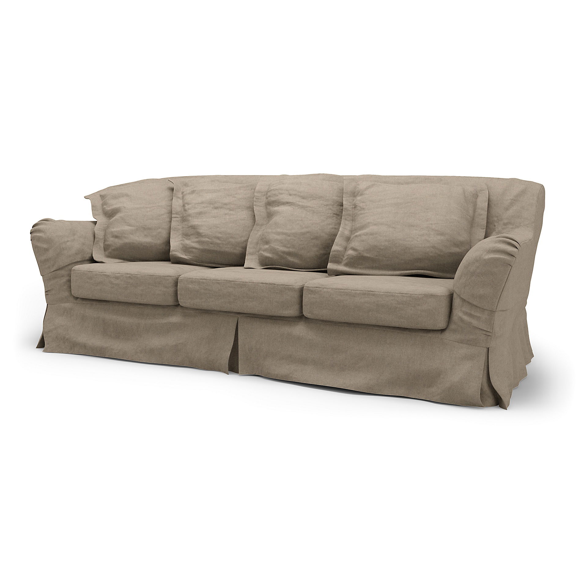 IKEA - Tomelilla 3 Seater Sofa Cover, Birch, Wool - Bemz