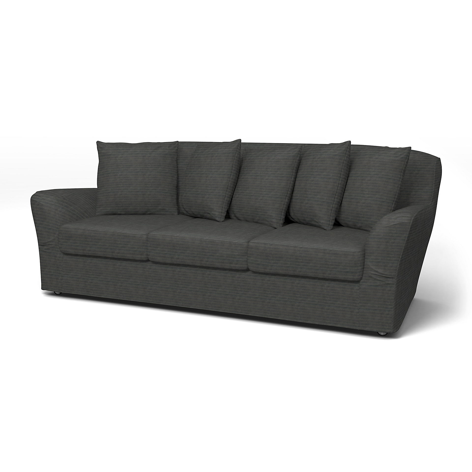 IKEA - Tomelilla 3 seater sofa, Licorice, Manchester - Bemz