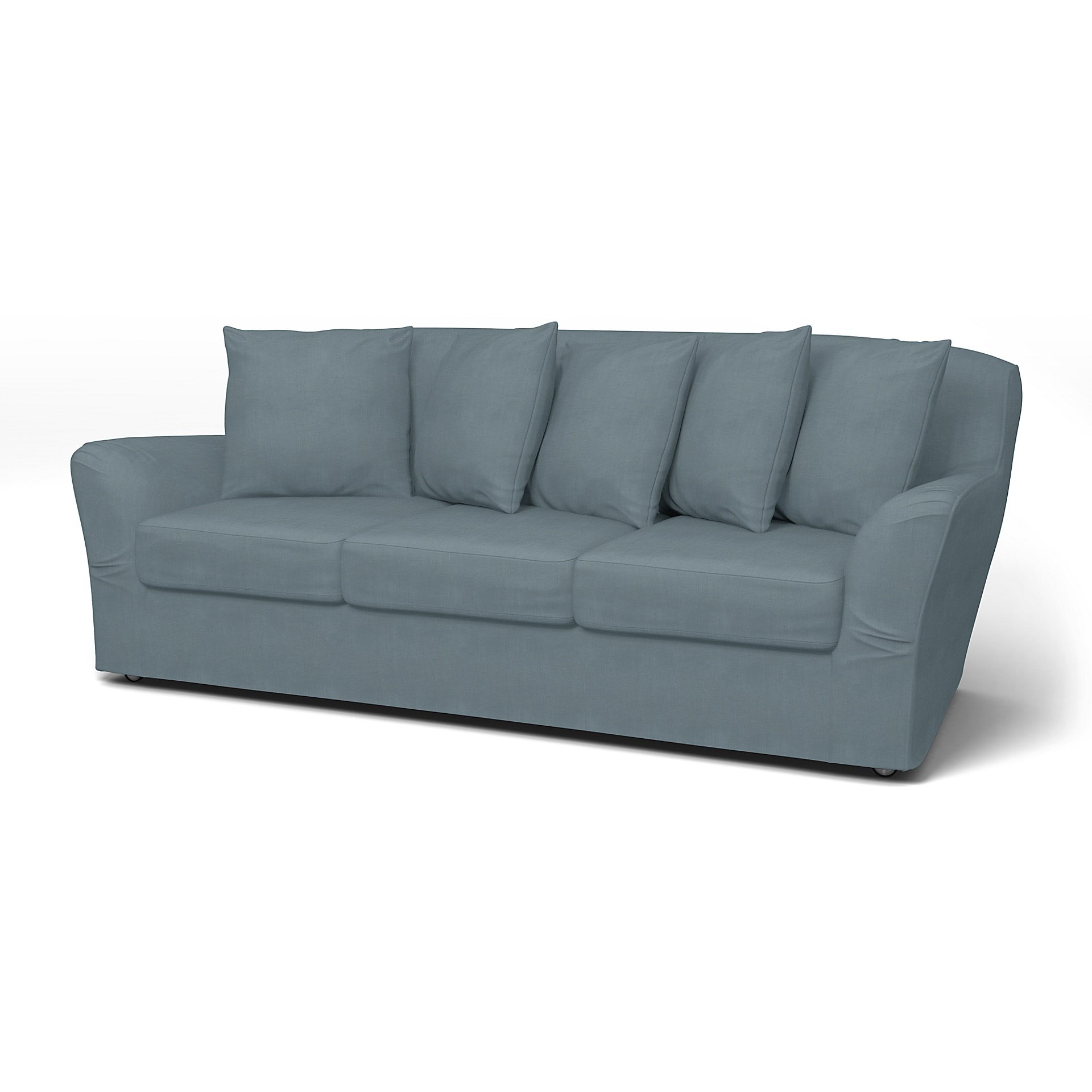 IKEA - Tomelilla 3 seater sofa, Dusk, Linen - Bemz
