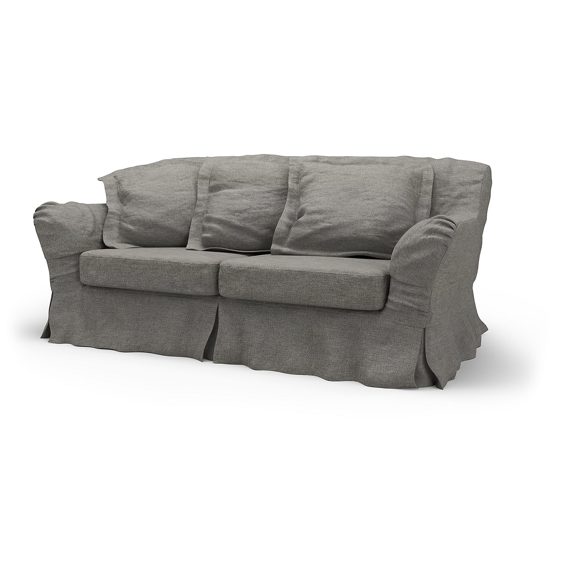 IKEA - Tomelilla 2 Seater Sofa Cover, Taupe, Boucle & Texture - Bemz