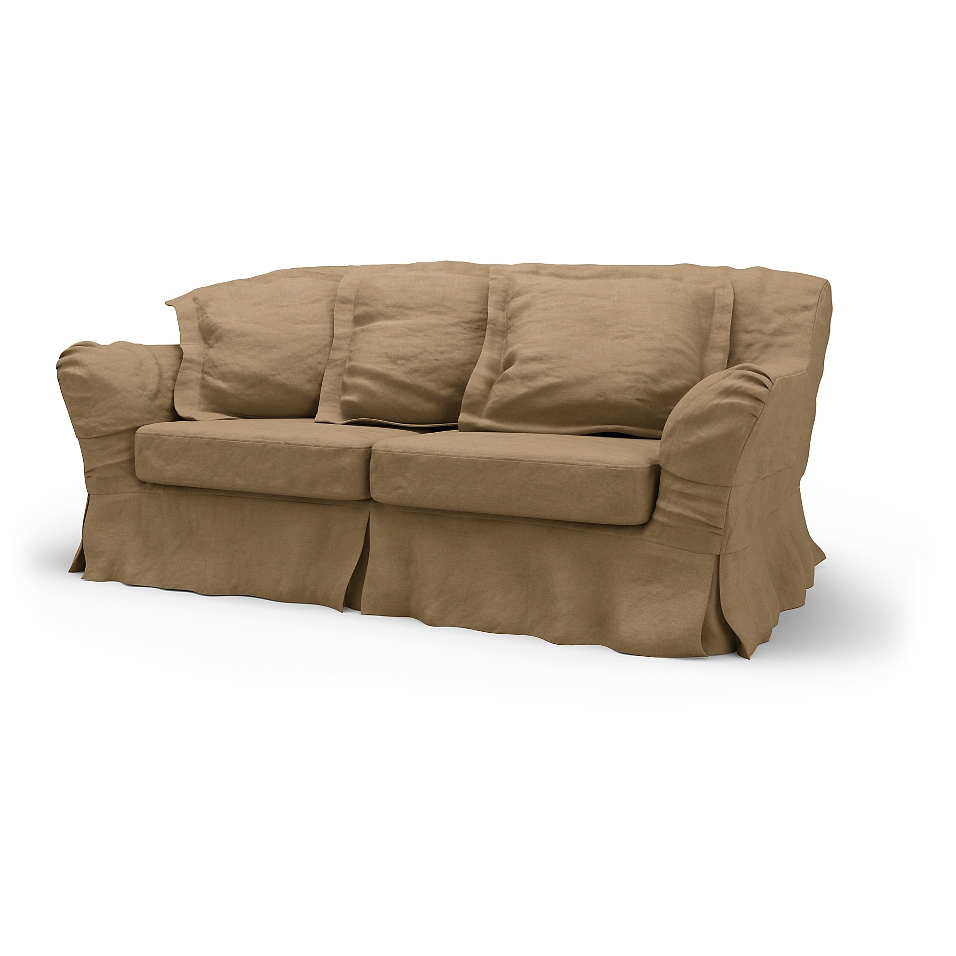 IKEA - Tomelilla 2 Seater Sofa Cover, Sand, Wool - Bemz
