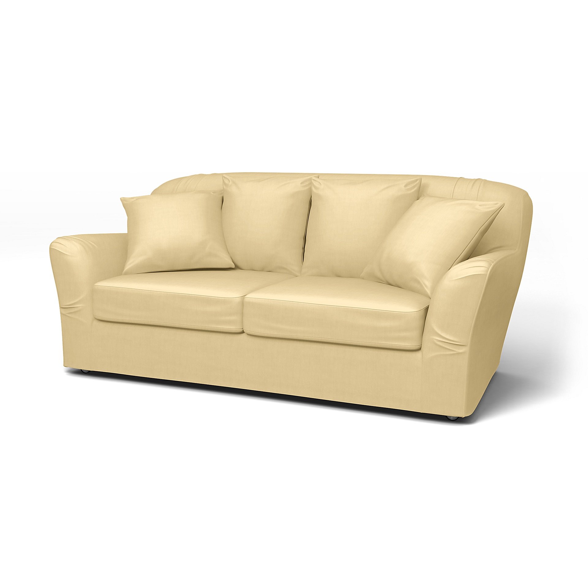 IKEA - Tomelilla 2 seater sofa, Straw Yellow, Linen - Bemz