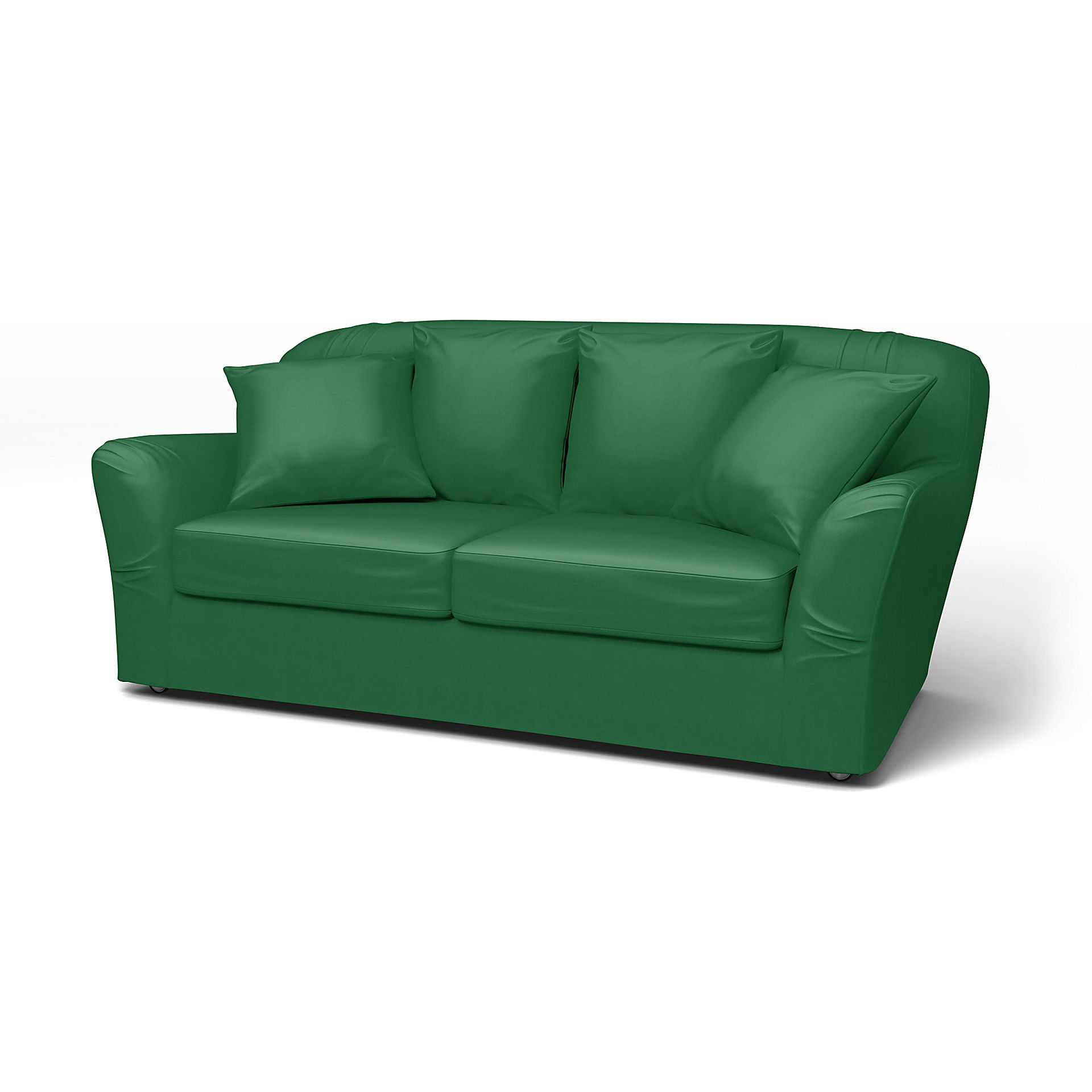 IKEA - Tomelilla 2 seater sofa, Abundant Green, Velvet - Bemz