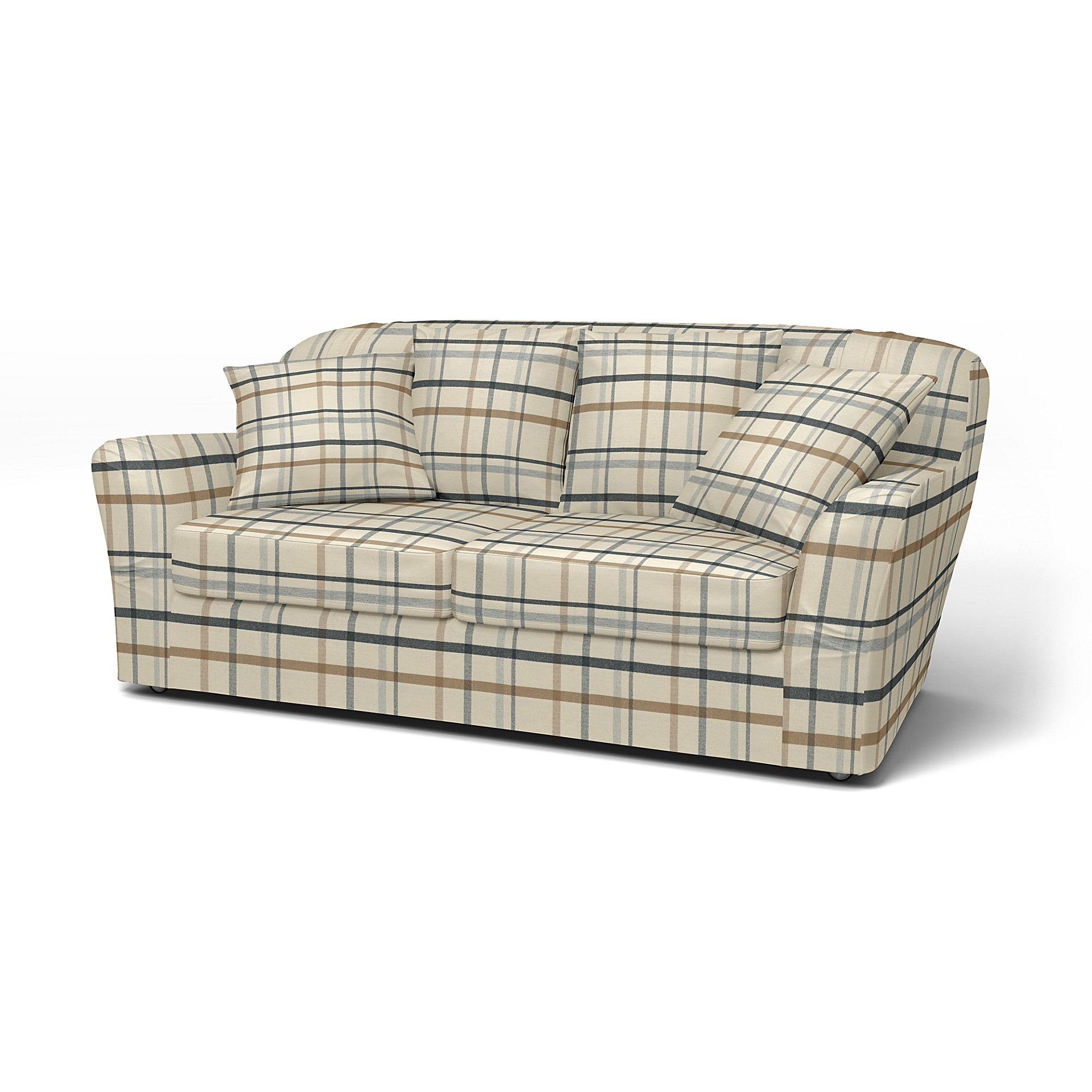 IKEA - Tomelilla 2 seater sofa, Fawn Brown, Wool - Bemz