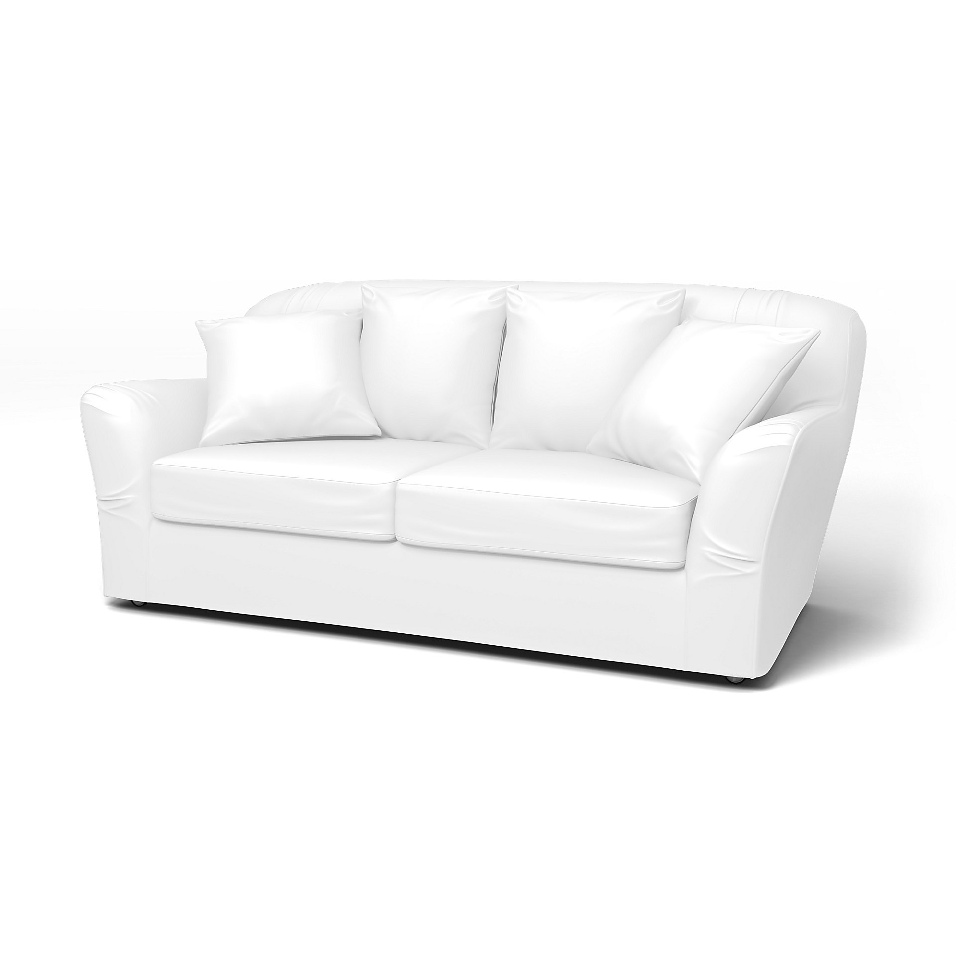 IKEA - Tomelilla 2 seater sofa, Absolute White, Linen - Bemz