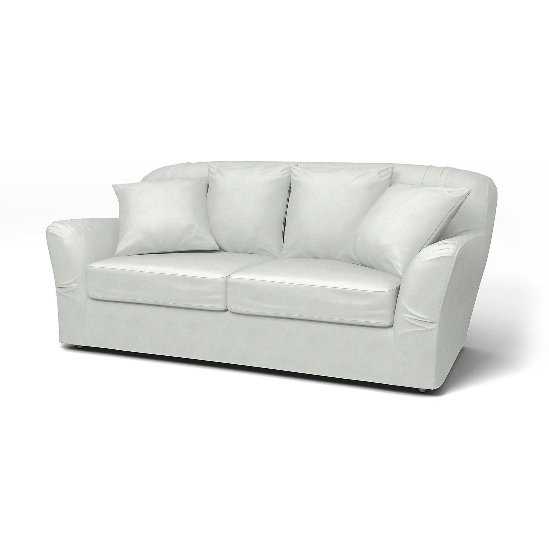 IKEA - Tomelilla 2 seater sofa, Silver Grey, Linen - Bemz