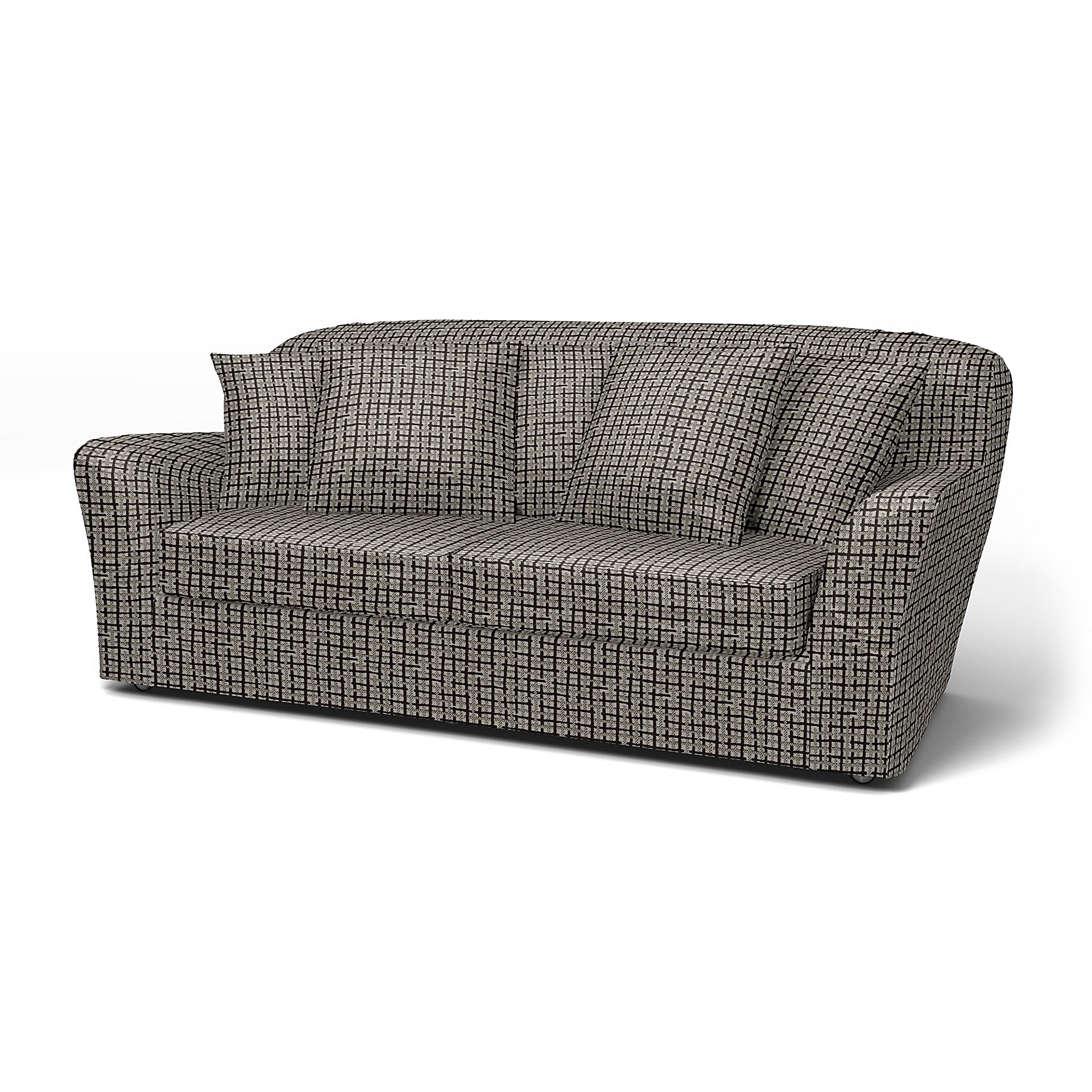 IKEA - Tomelilla sofa bed (Standard model), Chocolate, Velvet - Bemz