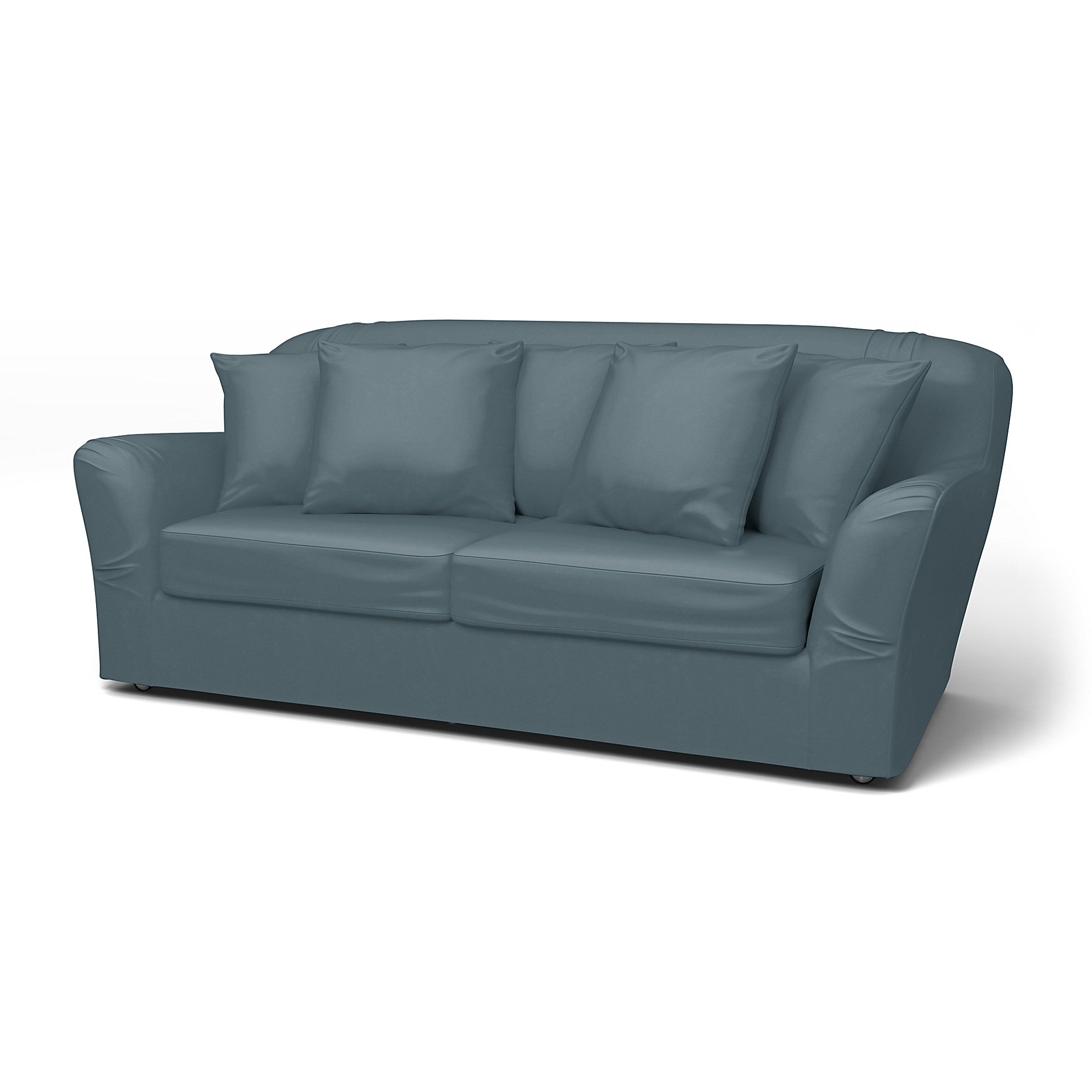 IKEA - Tomelilla sofa bed (Standard model), Duck Egg, Velvet - Bemz