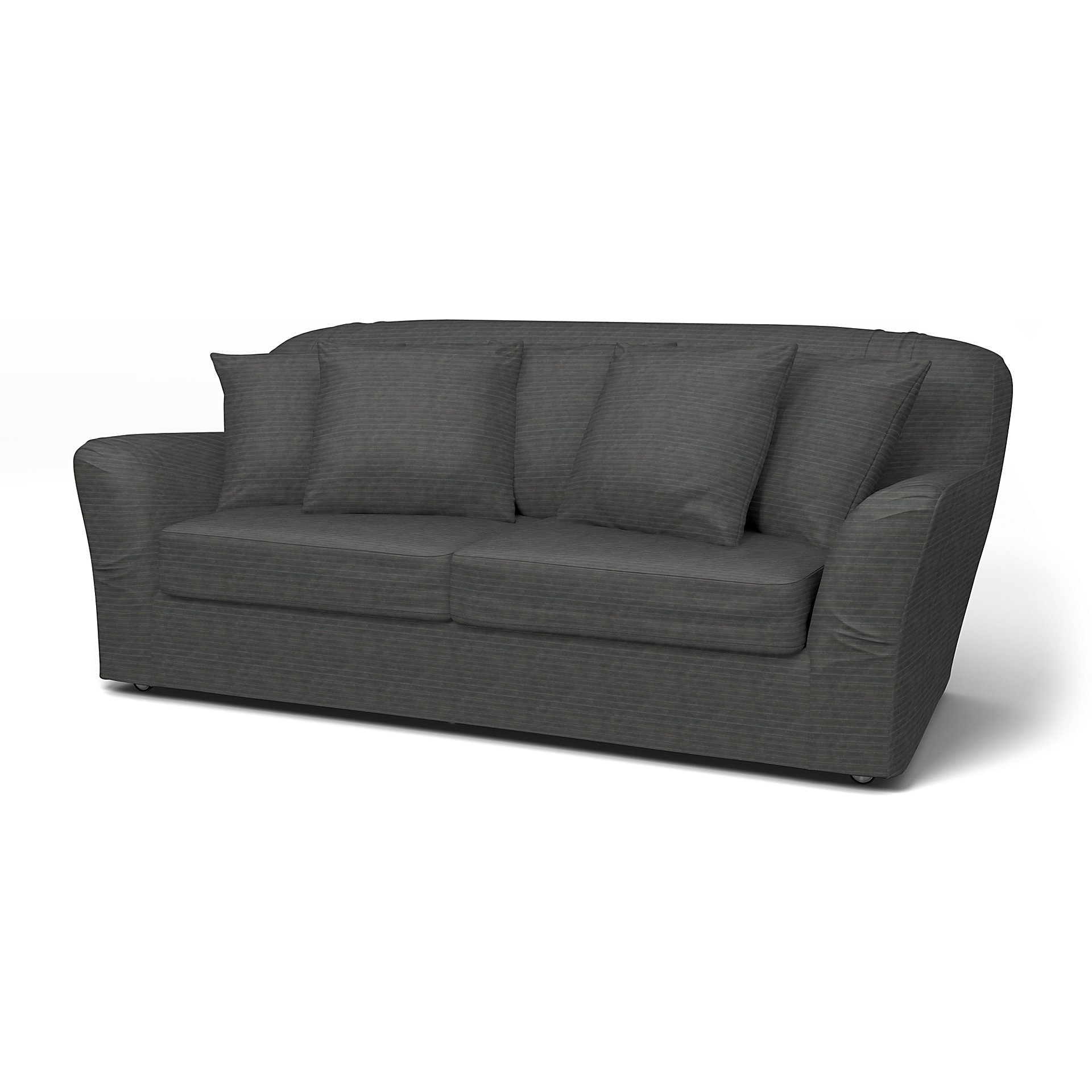 IKEA - Tomelilla Sofa Bed Cover (Small model), Licorice, Corduroy - Bemz