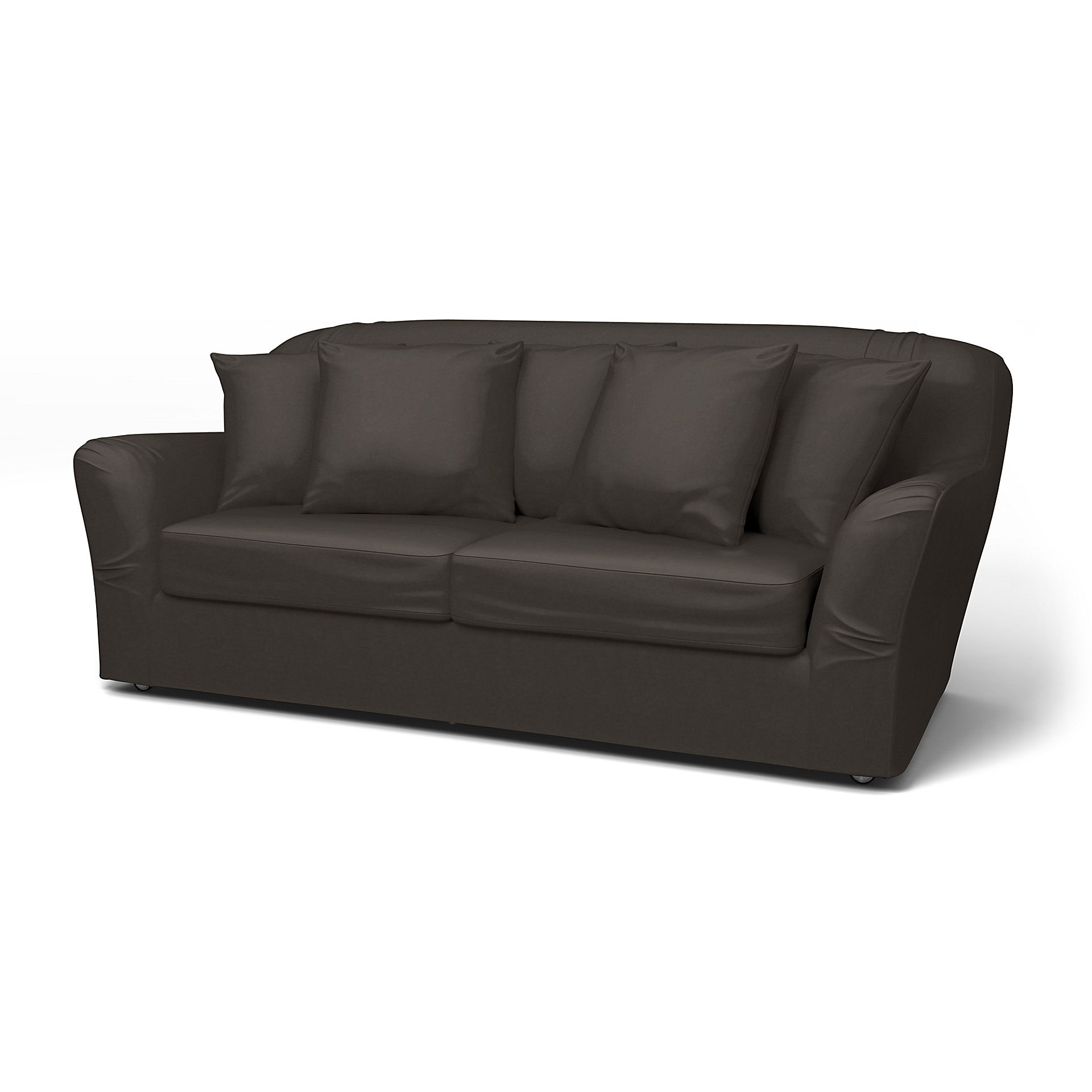 IKEA - Tomelilla Sofa Bed Cover (Small model), Licorice, Velvet - Bemz
