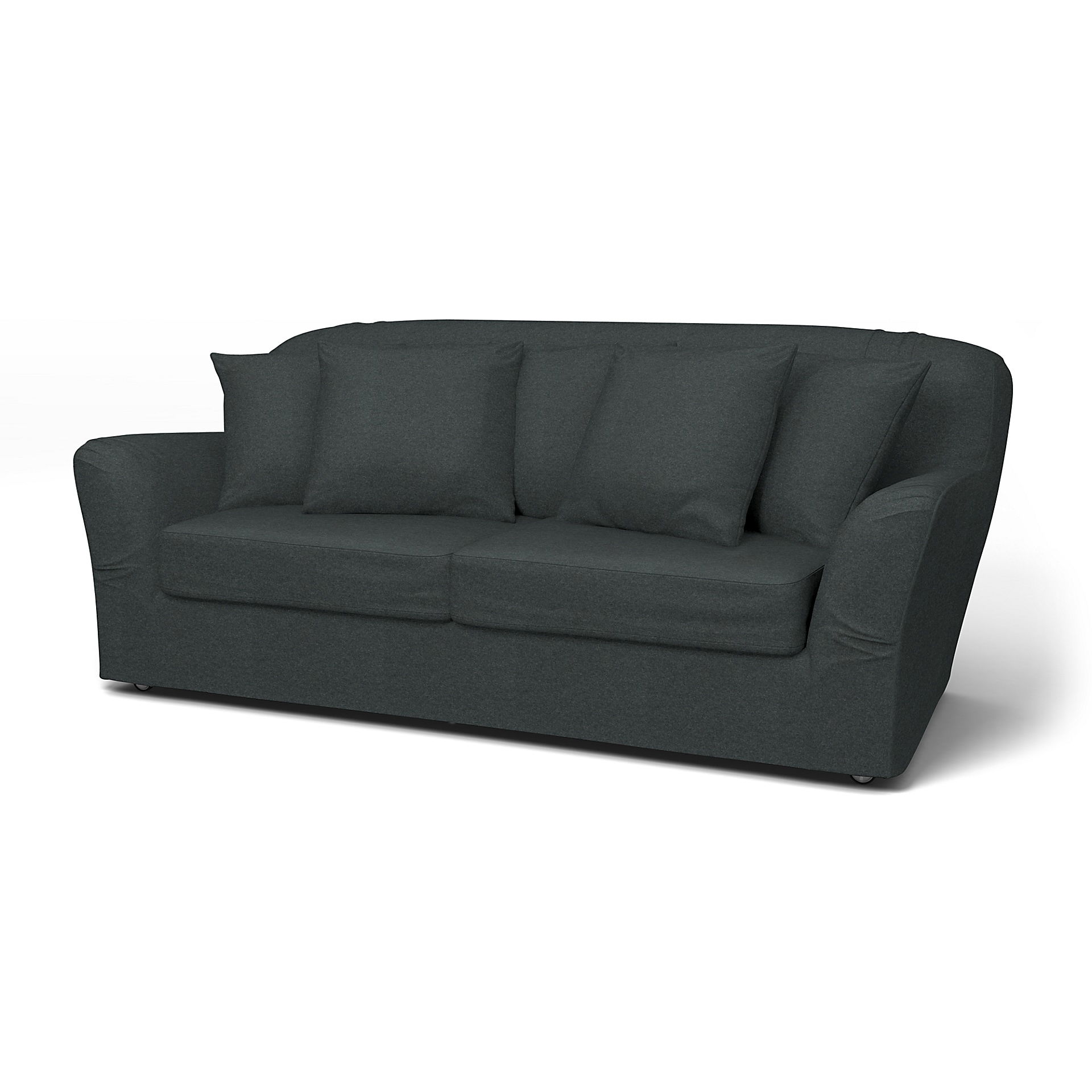 IKEA - Tomelilla Sofa Bed Cover (Small model), Stone, Wool - Bemz