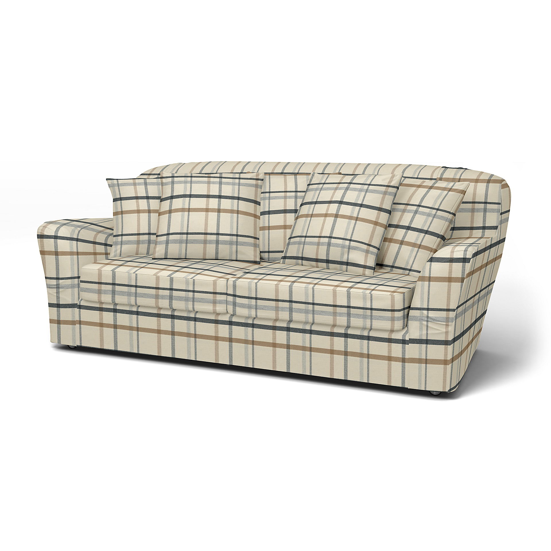 IKEA - Tomelilla Sofa Bed Cover (Small model), Fawn Brown, Wool - Bemz