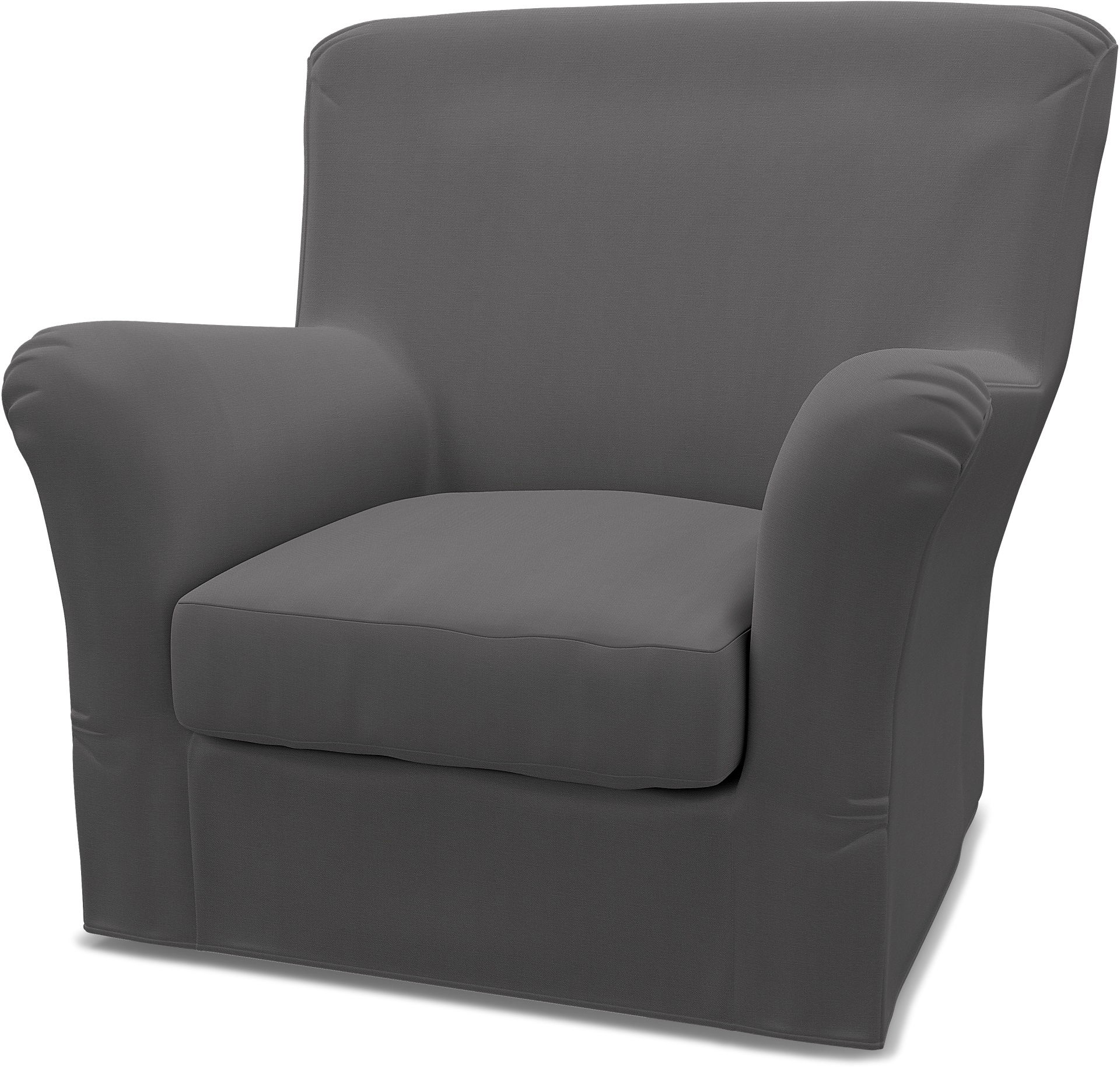 IKEA - Tomelilla High Back Armchair Cover (Small), Smoked Pearl, Cotton - Bemz