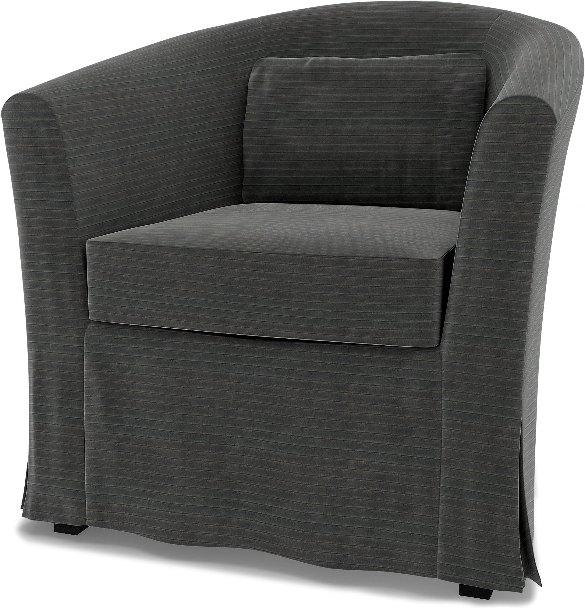 IKEA - Tullsta Armchair Cover, Licorice, Corduroy - Bemz