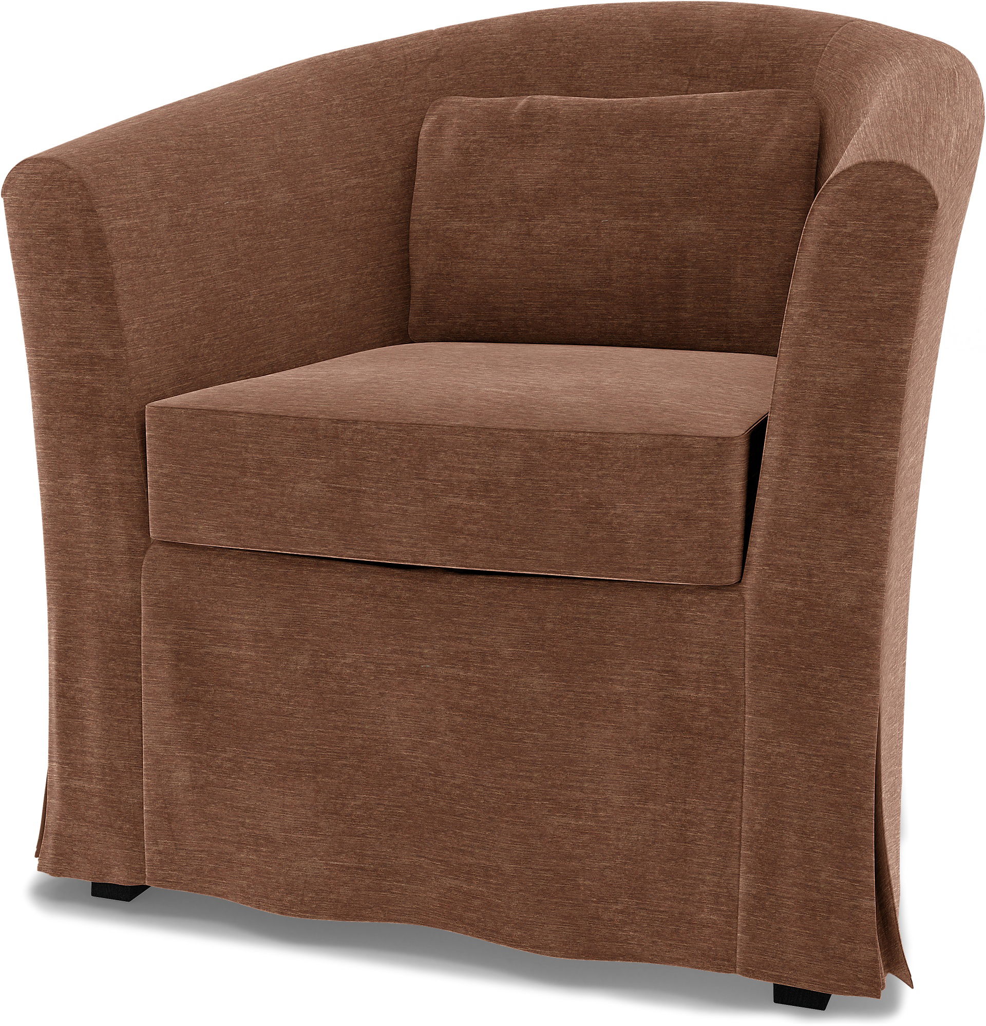 IKEA - Tullsta Armchair Cover, Vintage Rose, Velvet - Bemz