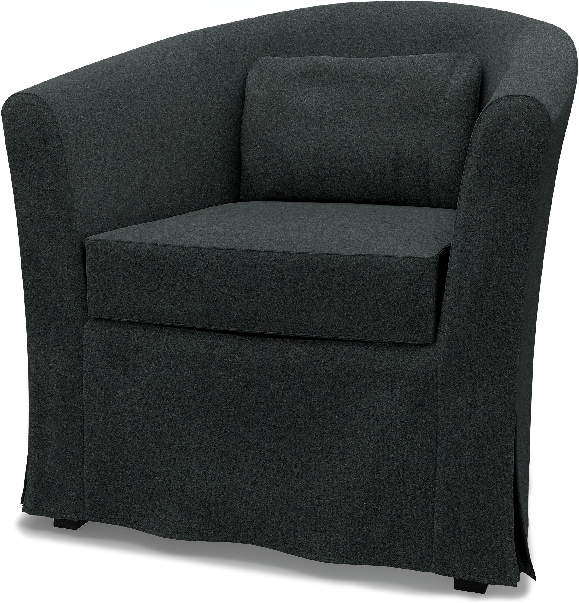 IKEA - Tullsta Armchair Cover, Stone, Wool - Bemz