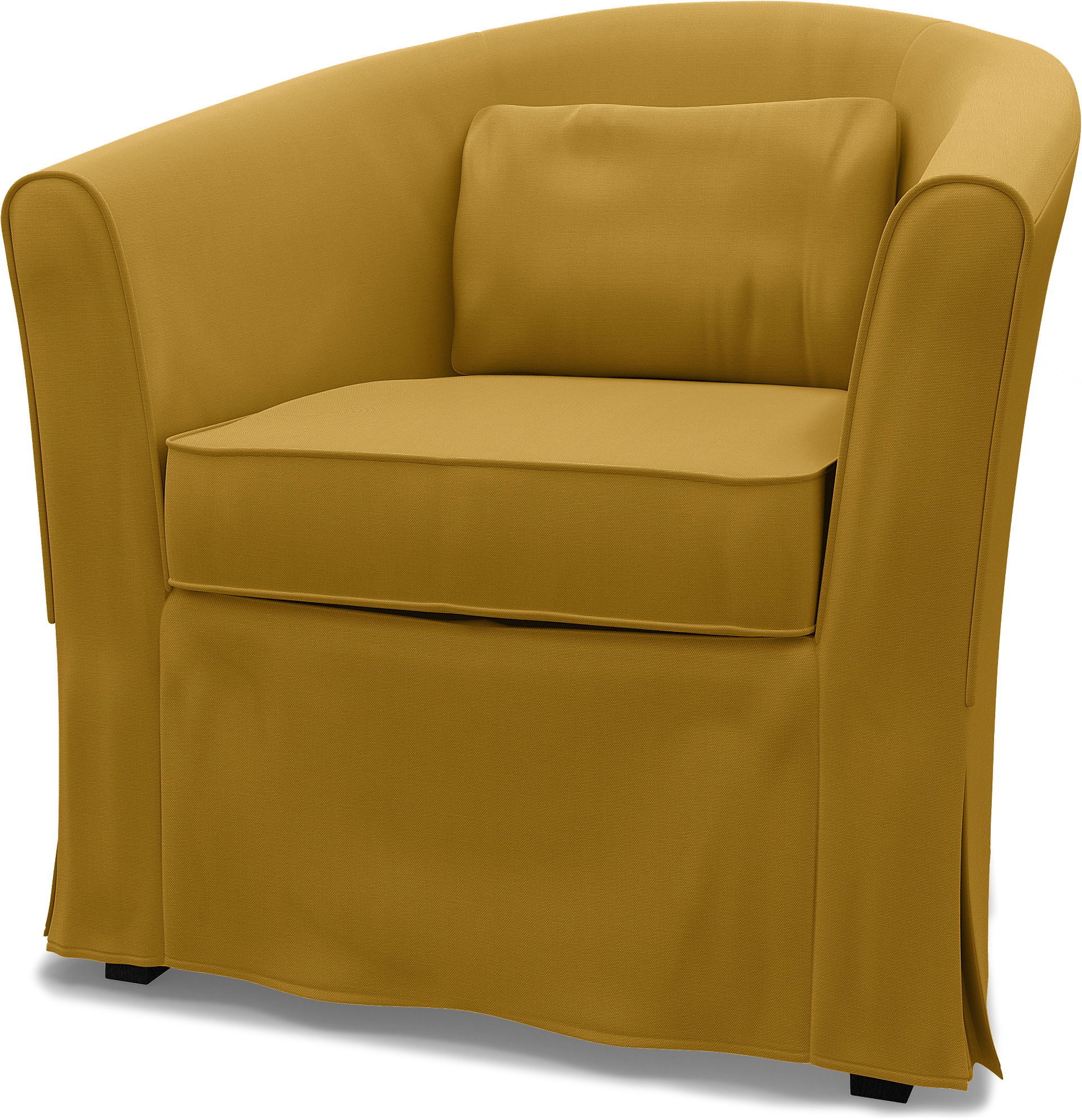 IKEA - Tullsta Armchair Cover, Honey Mustard, Cotton - Bemz