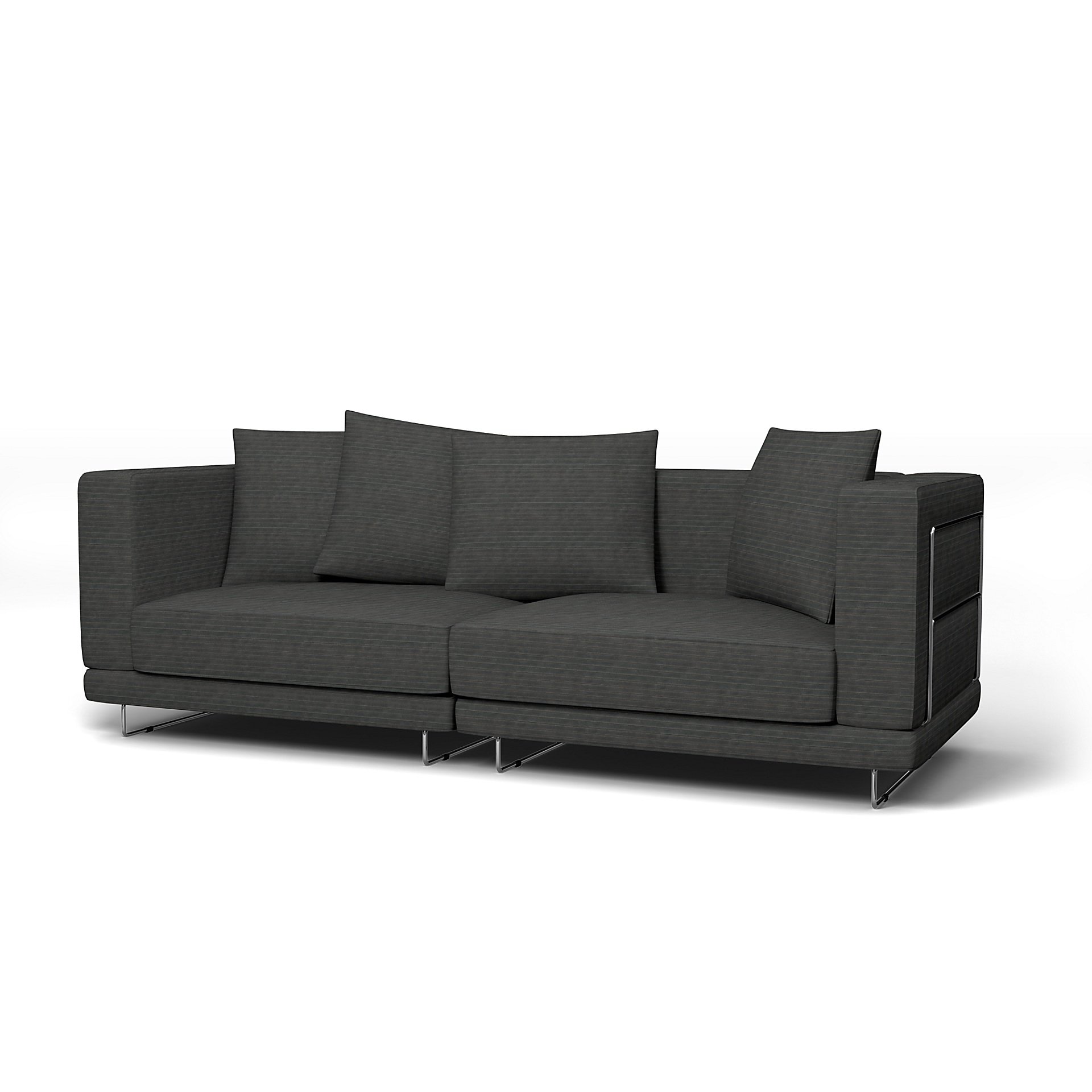 IKEA - Tylosand 3 Seater Sofa Cover, Licorice, Corduroy - Bemz