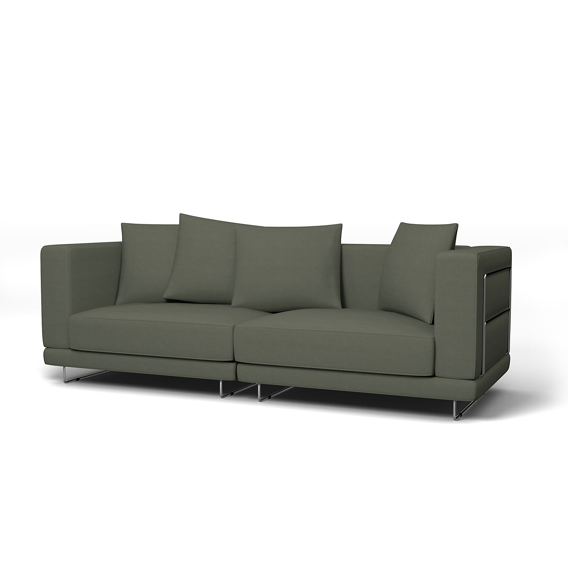 IKEA - Tylösand 3 Seater Sofa Cover, Rosemary, Linen - Bemz