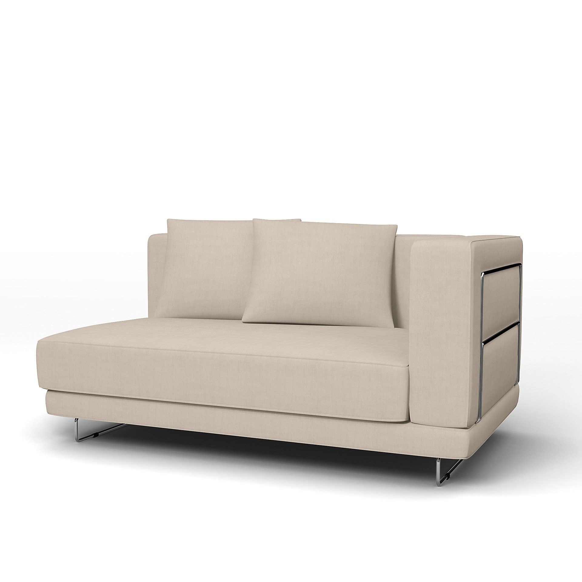 IKEA - Tylosand Sofa with Armrest Cover, Parchment, Linen - Bemz
