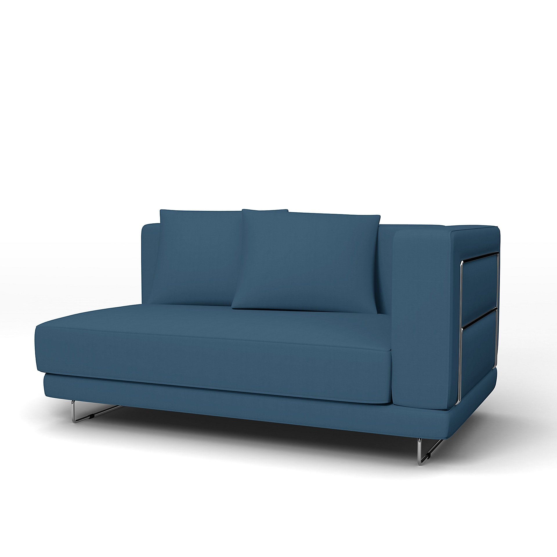 IKEA - Tylosand Sofa with Armrest Cover, Real Teal, Cotton - Bemz