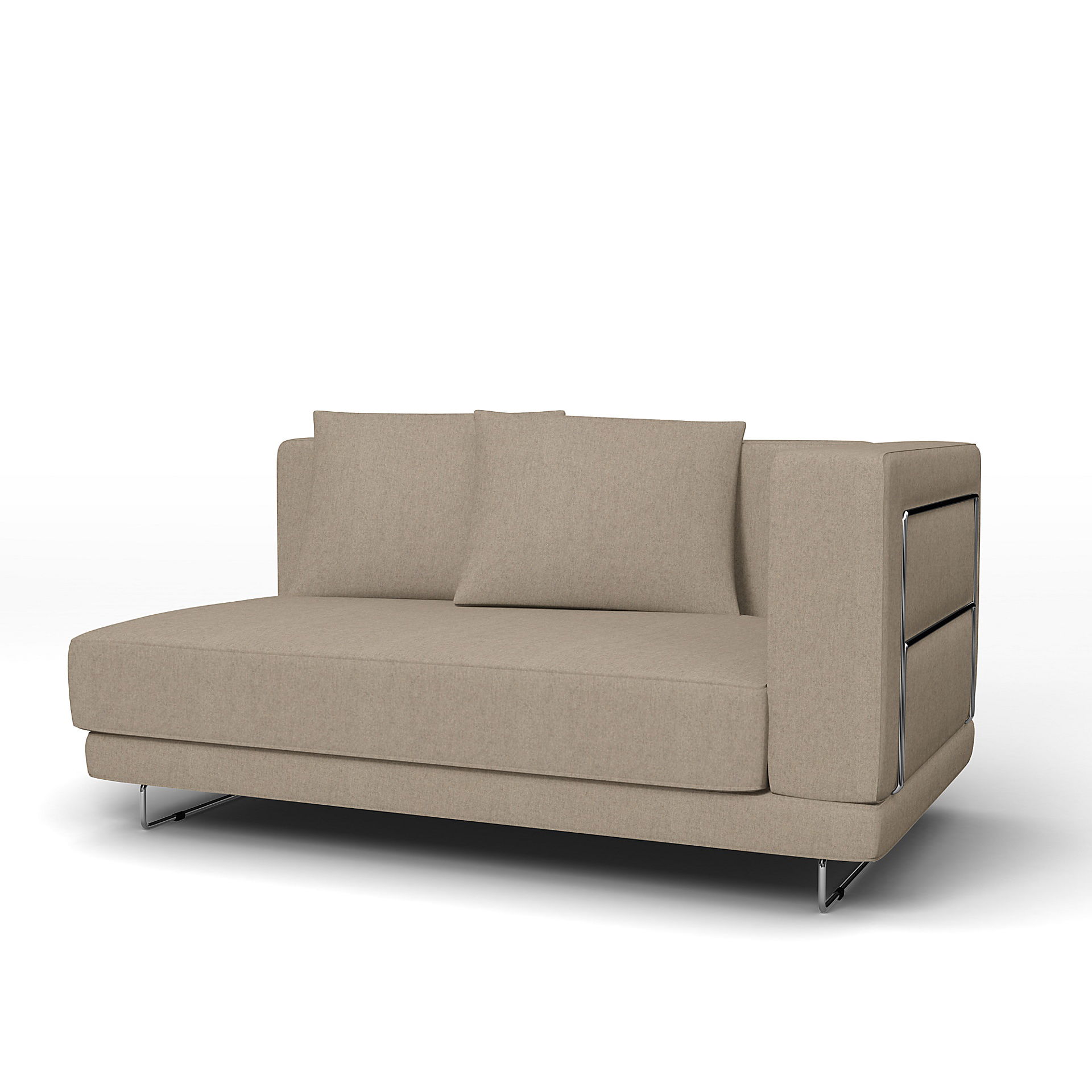 IKEA - Tylösand Sofa with Armrest Cover, Birch, Wool - Bemz