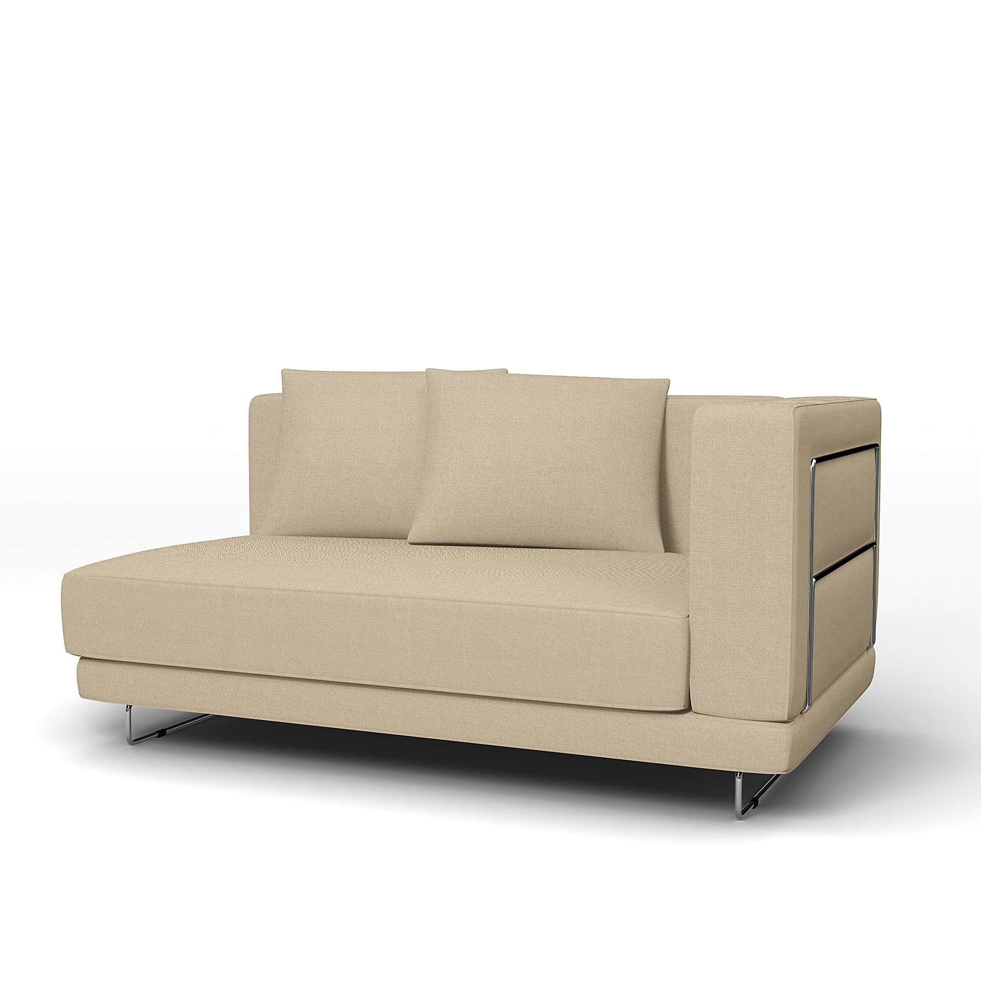 IKEA - Tylosand Sofa with Armrest Cover, Unbleached, Linen - Bemz