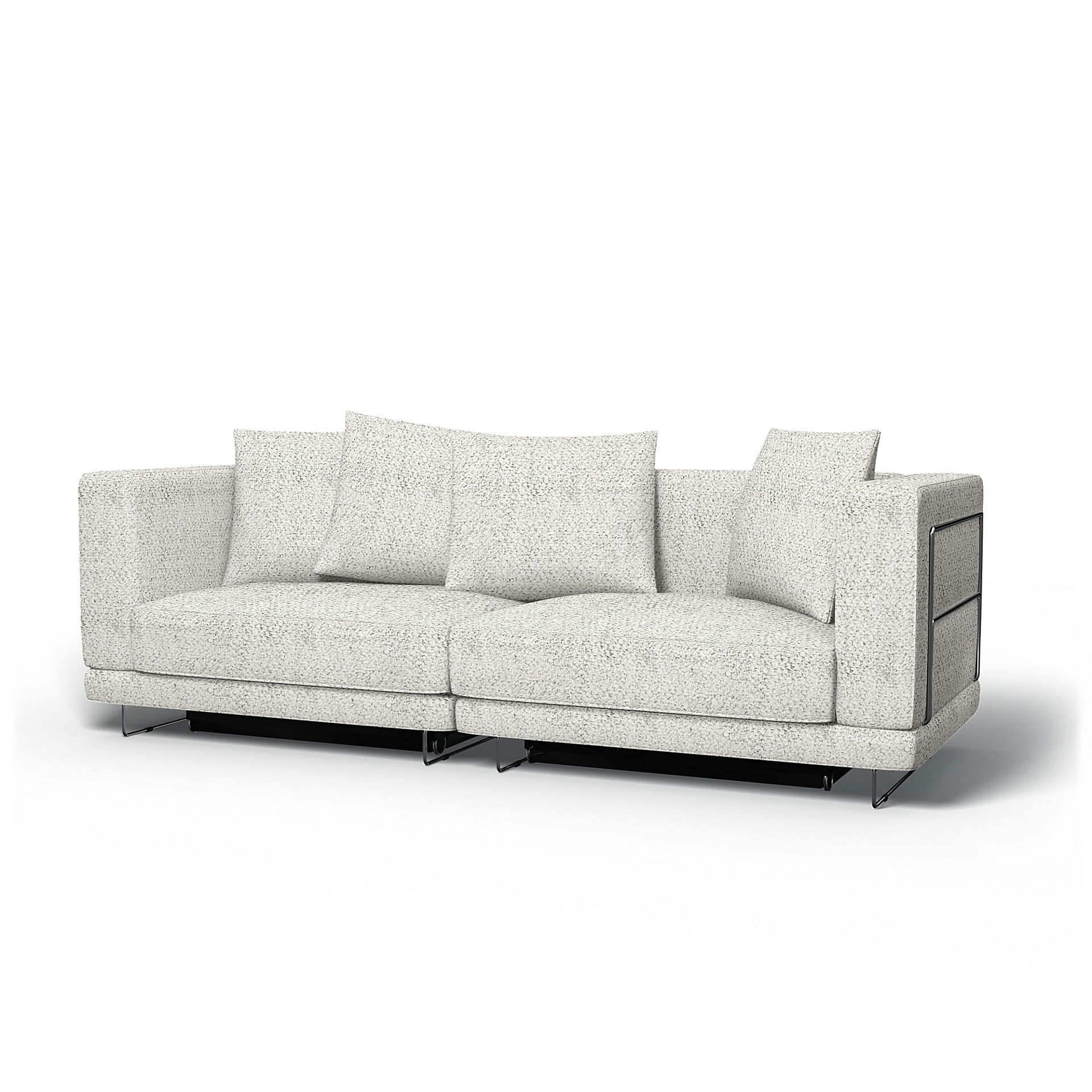 IKEA - Tylösand Sofa Bed Cover, Ivory, Bouclé & Texture - Bemz