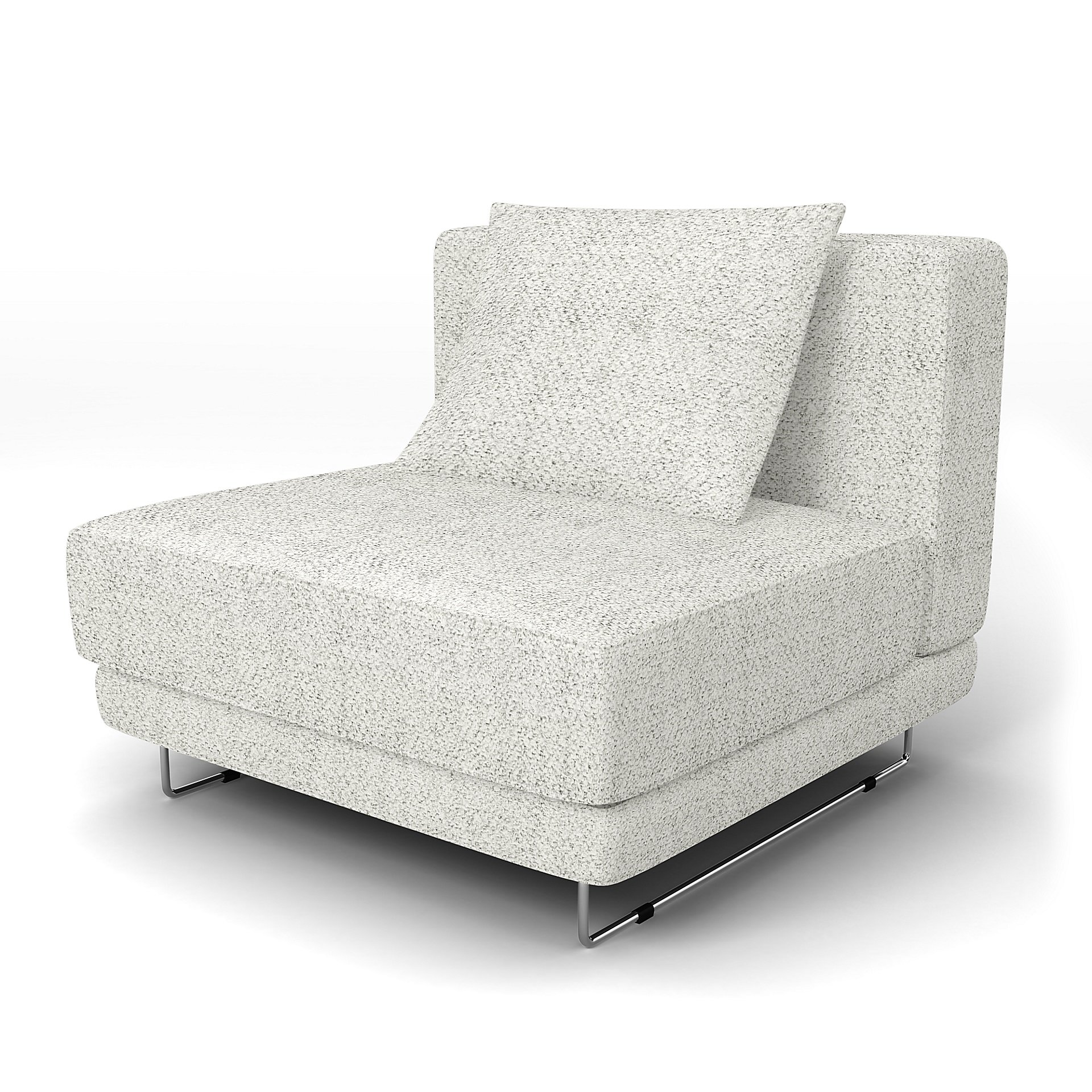 IKEA - Tylosand 1 Seat Module Cover, Ivory, Boucle & Texture - Bemz