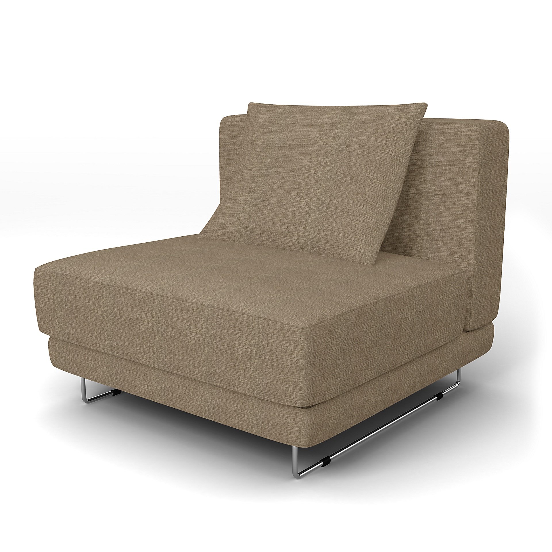 IKEA - Tylosand 1 Seat Module Cover, Camel, Boucle & Texture - Bemz