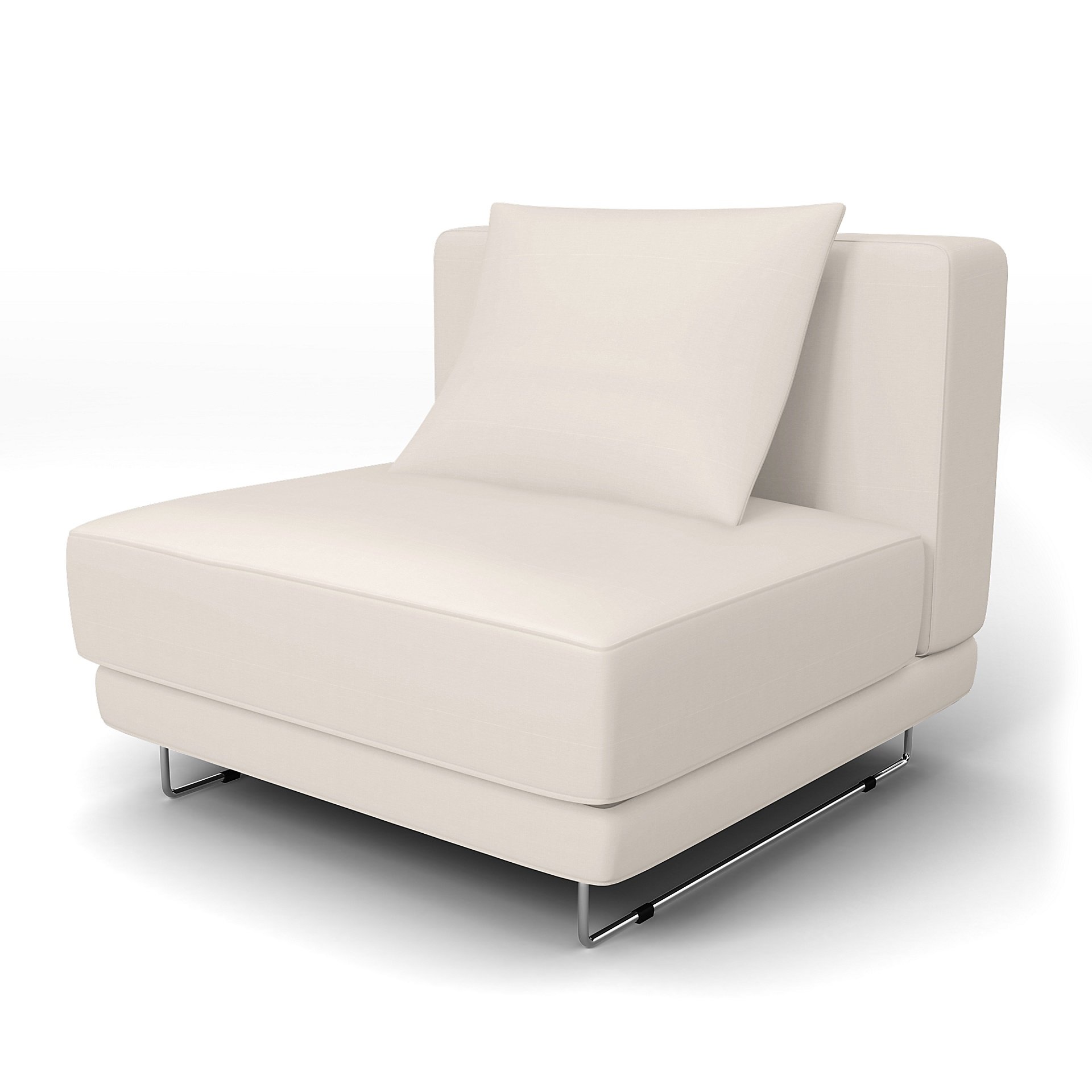 IKEA - Tylosand 1 Seat Module Cover, Soft White, Cotton - Bemz